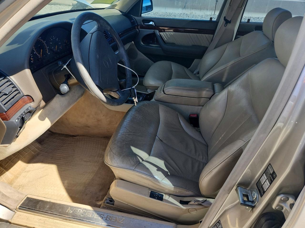 1995 Mercedes-benz S 320 Gold vin: WDBGA33E3SA214707