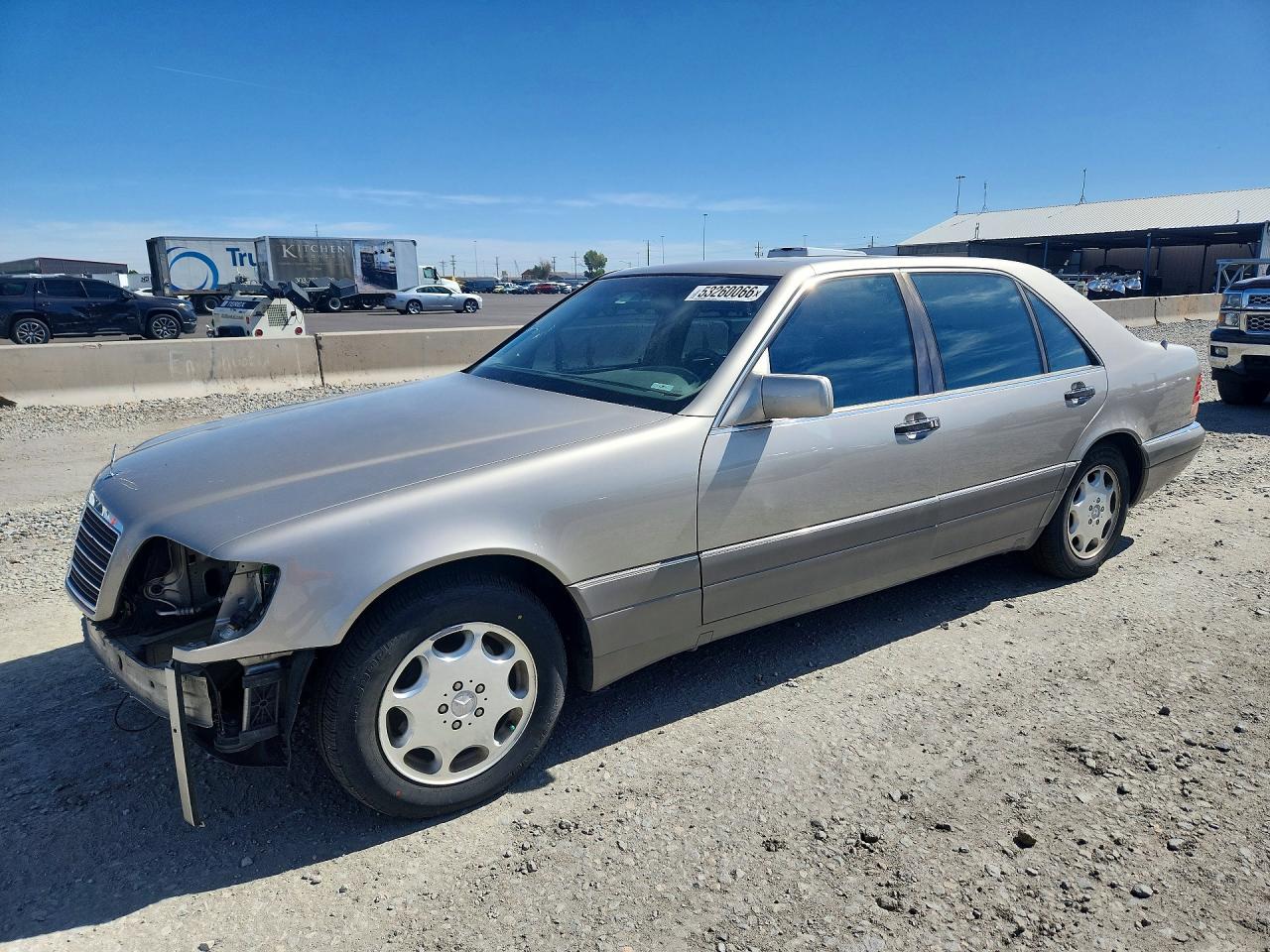 1995 Mercedes-benz S 320 Gold vin: WDBGA33E3SA214707