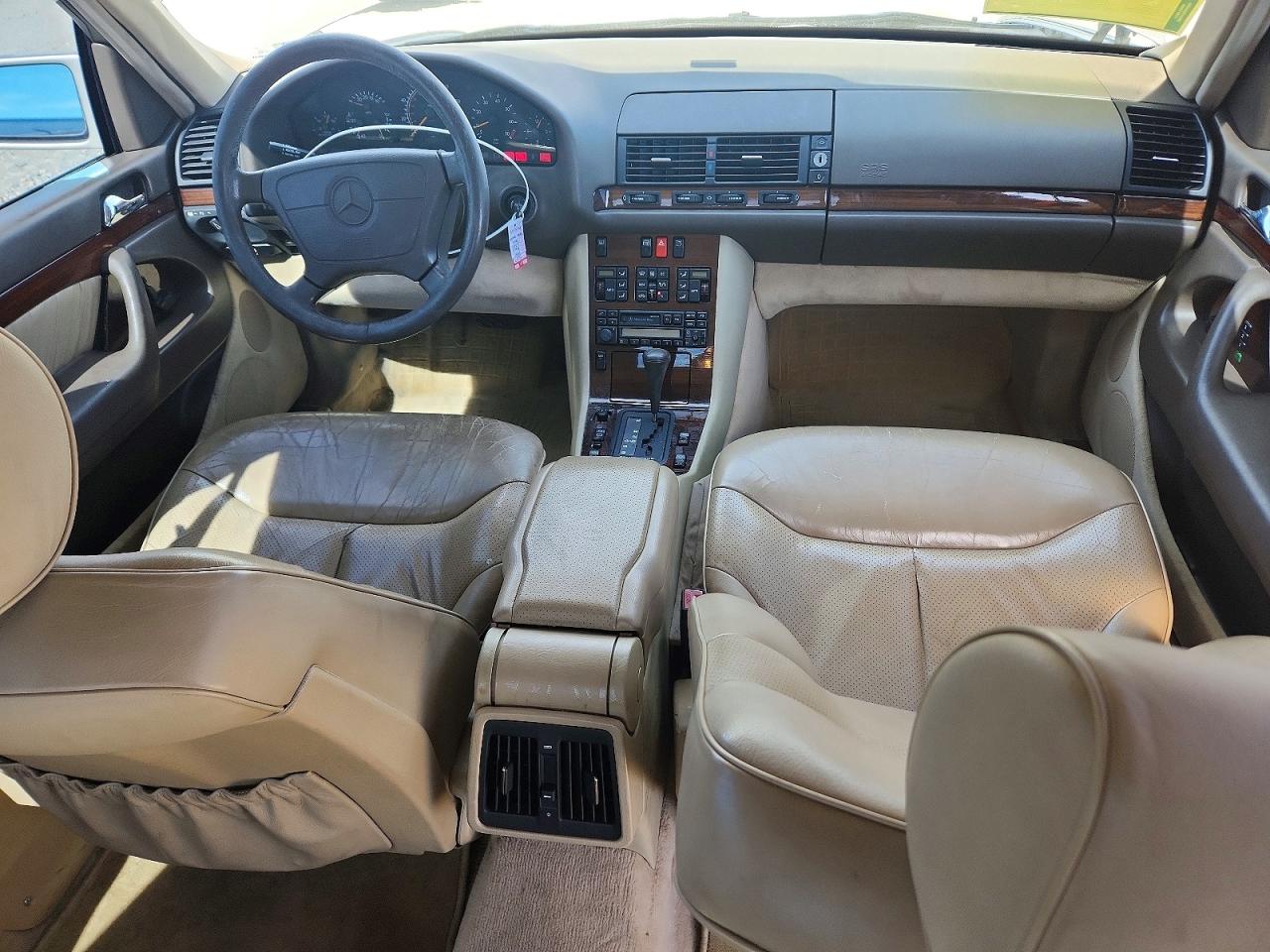 1995 Mercedes-benz S 320 Gold vin: WDBGA33E3SA214707