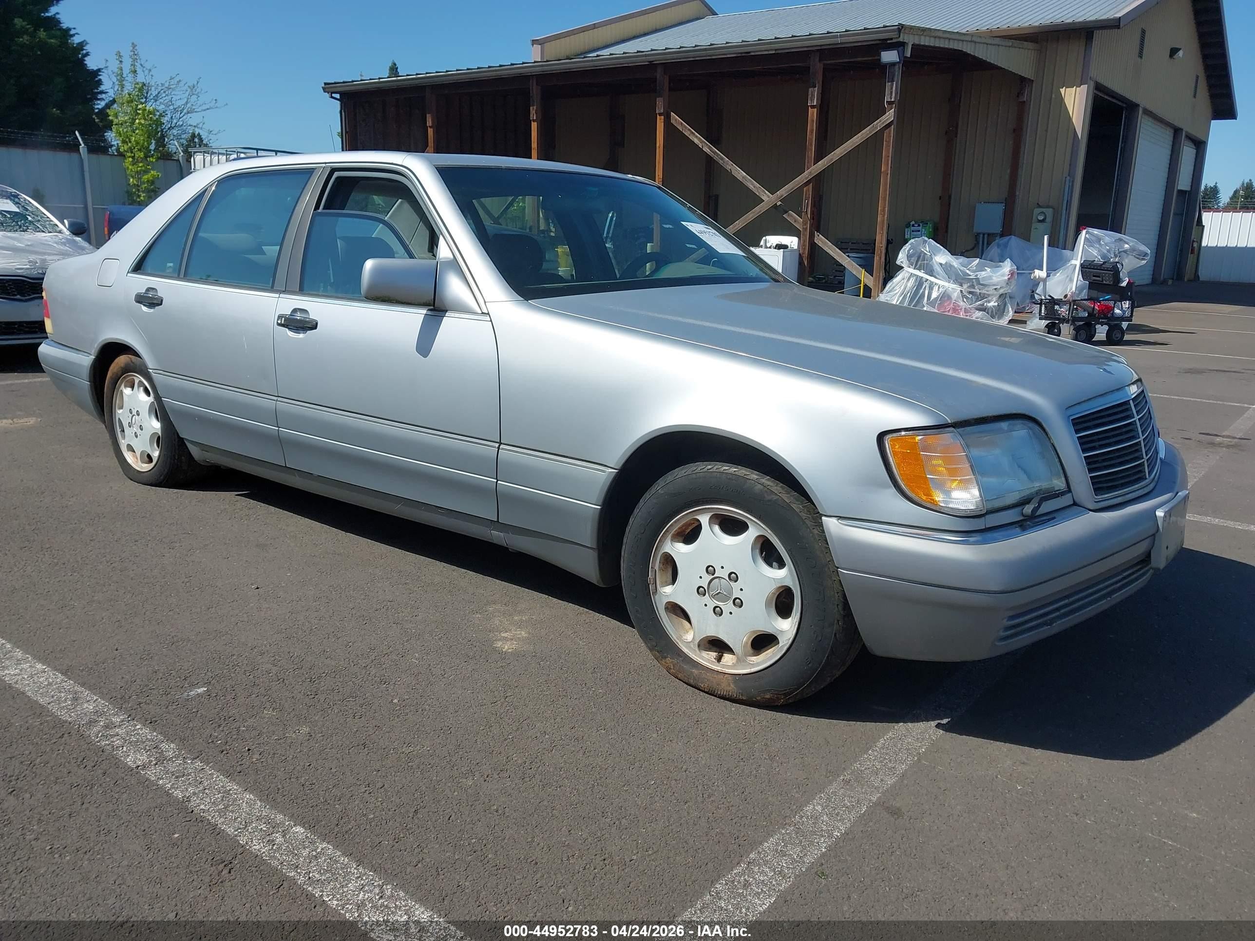 1995 Mercedes-benz S 320 Silver vin: WDBGA33E3SA238263