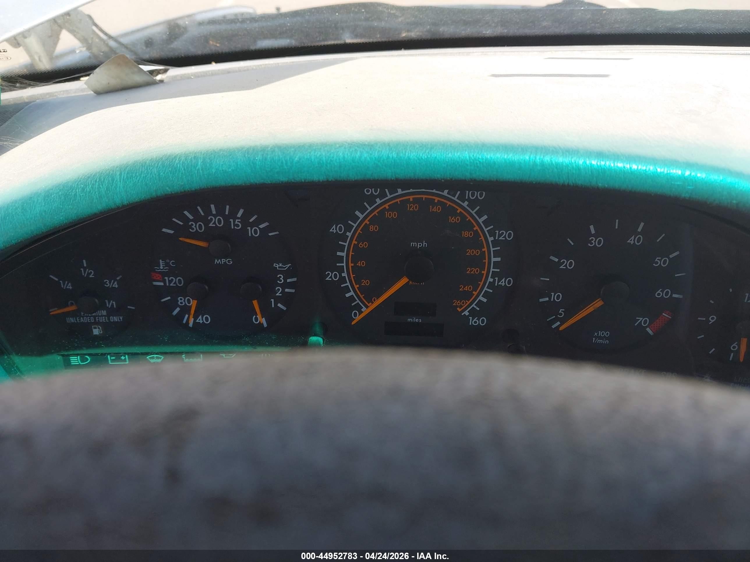 1995 Mercedes-benz S 320 Silver vin: WDBGA33E3SA238263