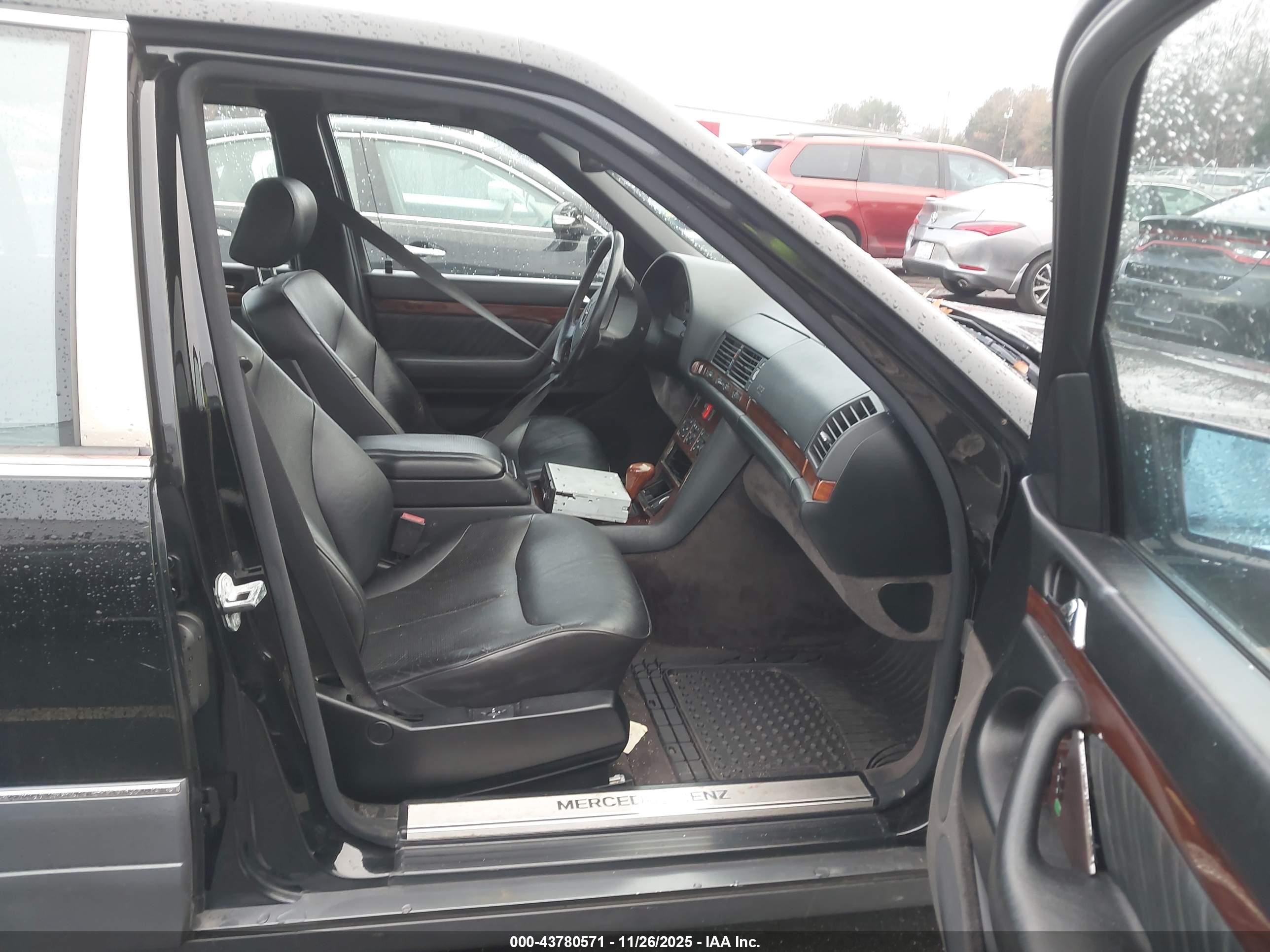 1995 Mercedes-benz S 320 Black vin: WDBGA33E3SA276625