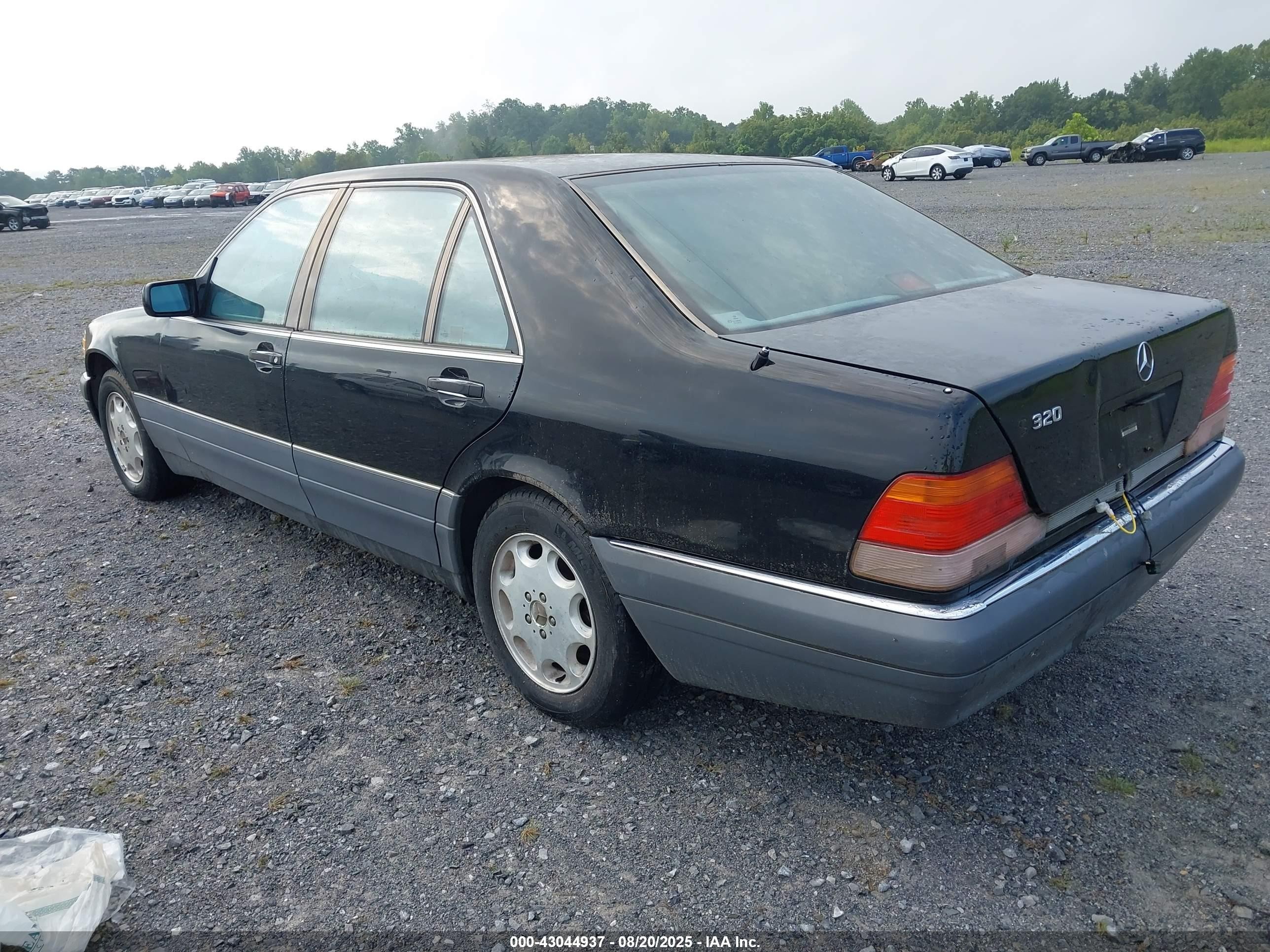 1995 Mercedes-benz S 320 Black vin: WDBGA33E5SA199823
