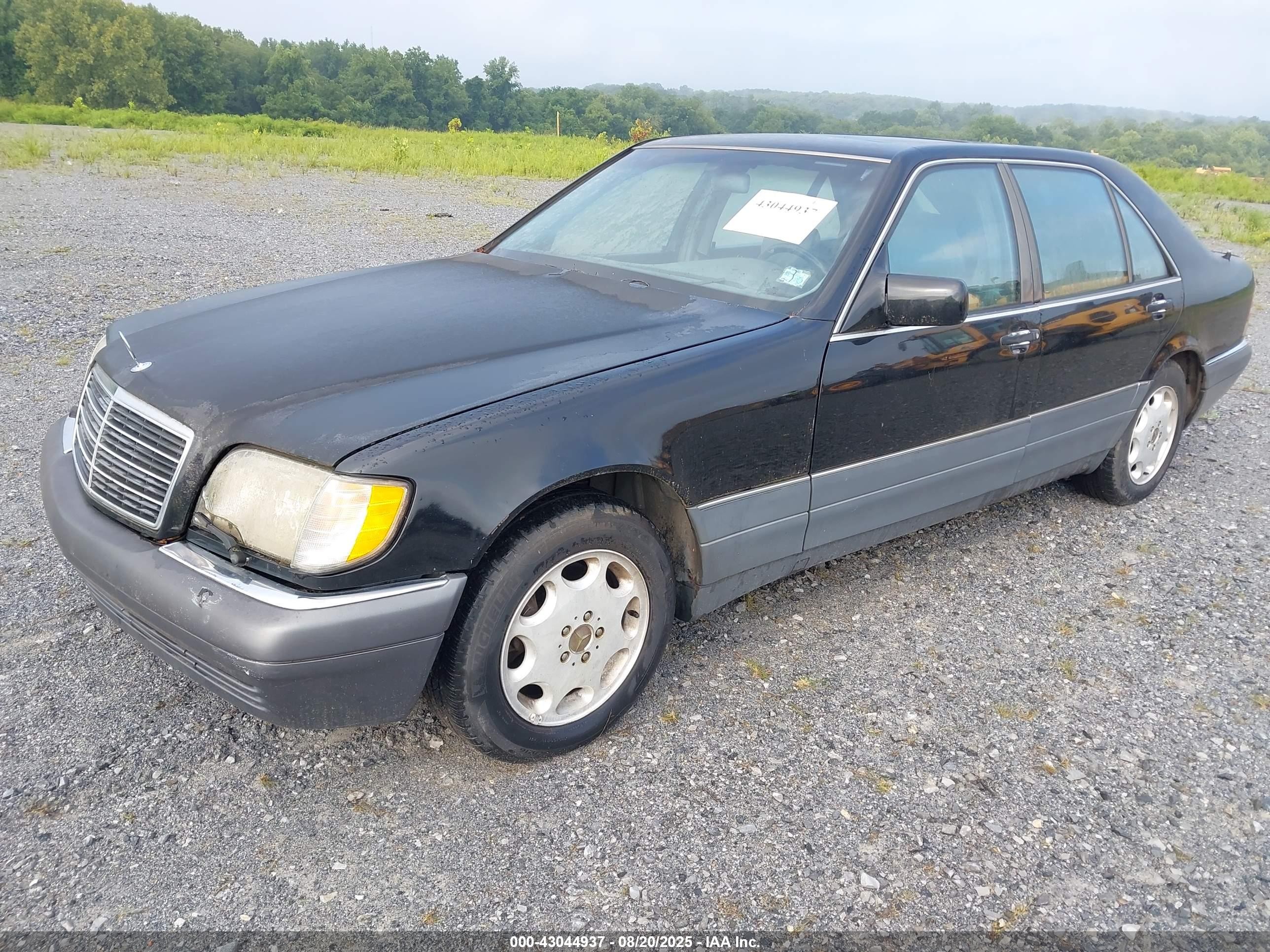1995 Mercedes-benz S 320 Black vin: WDBGA33E5SA199823