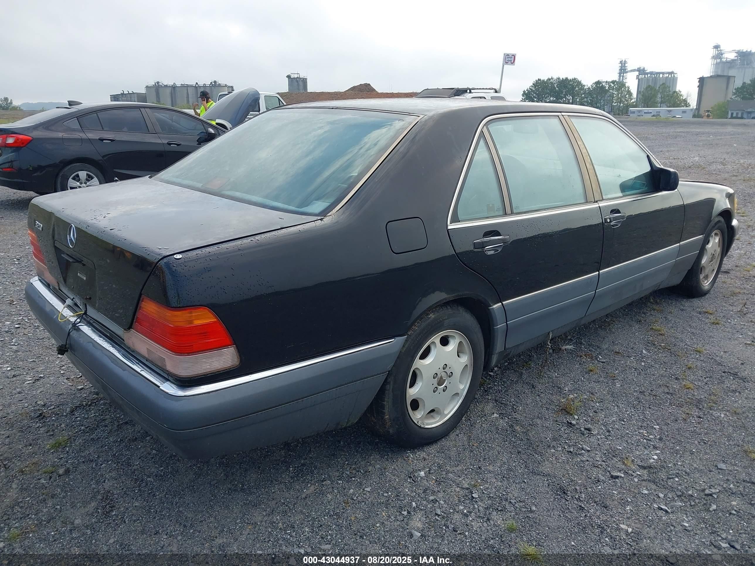 1995 Mercedes-benz S 320 Black vin: WDBGA33E5SA199823
