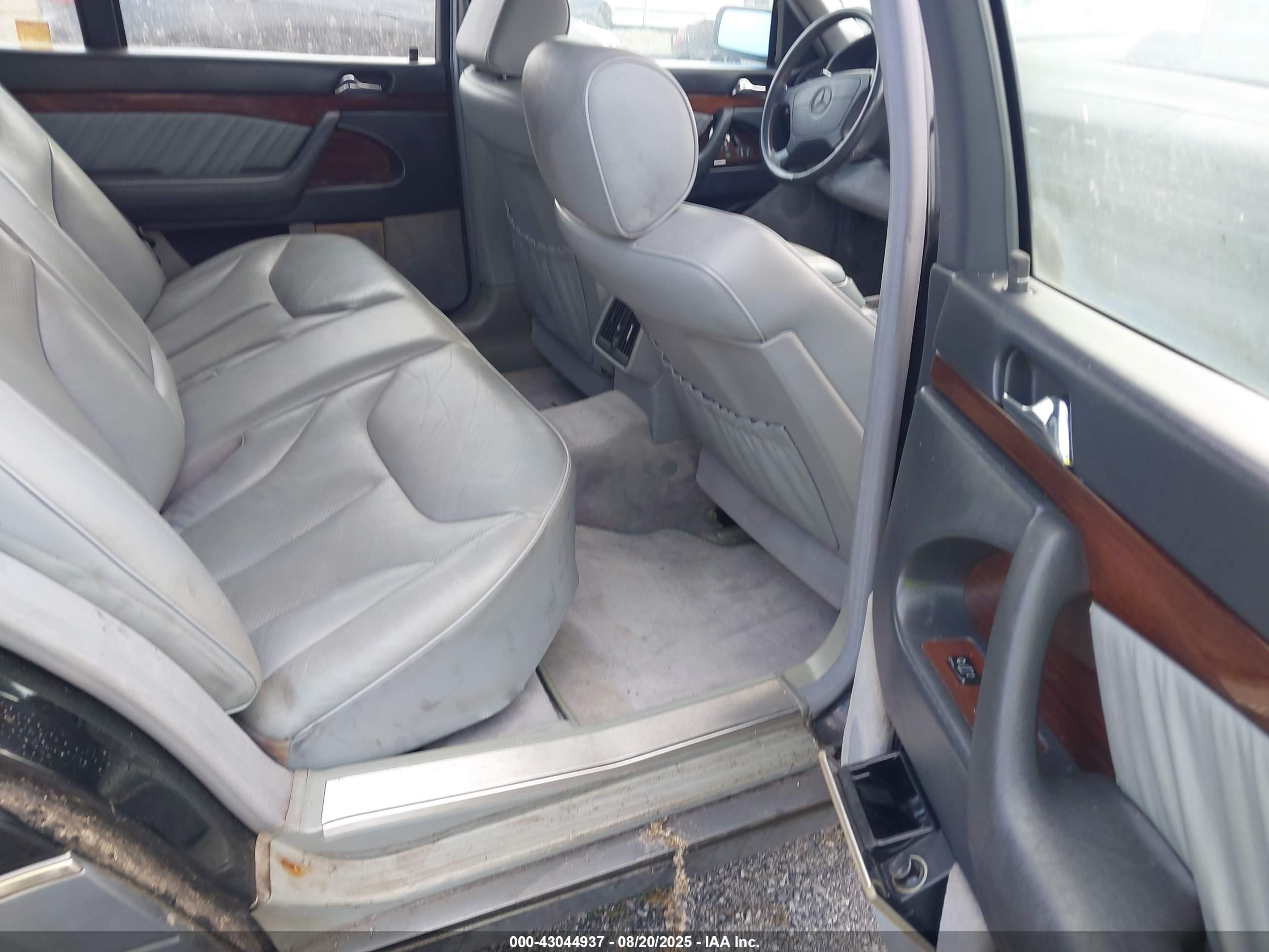 1995 Mercedes-benz S 320 Black vin: WDBGA33E5SA199823