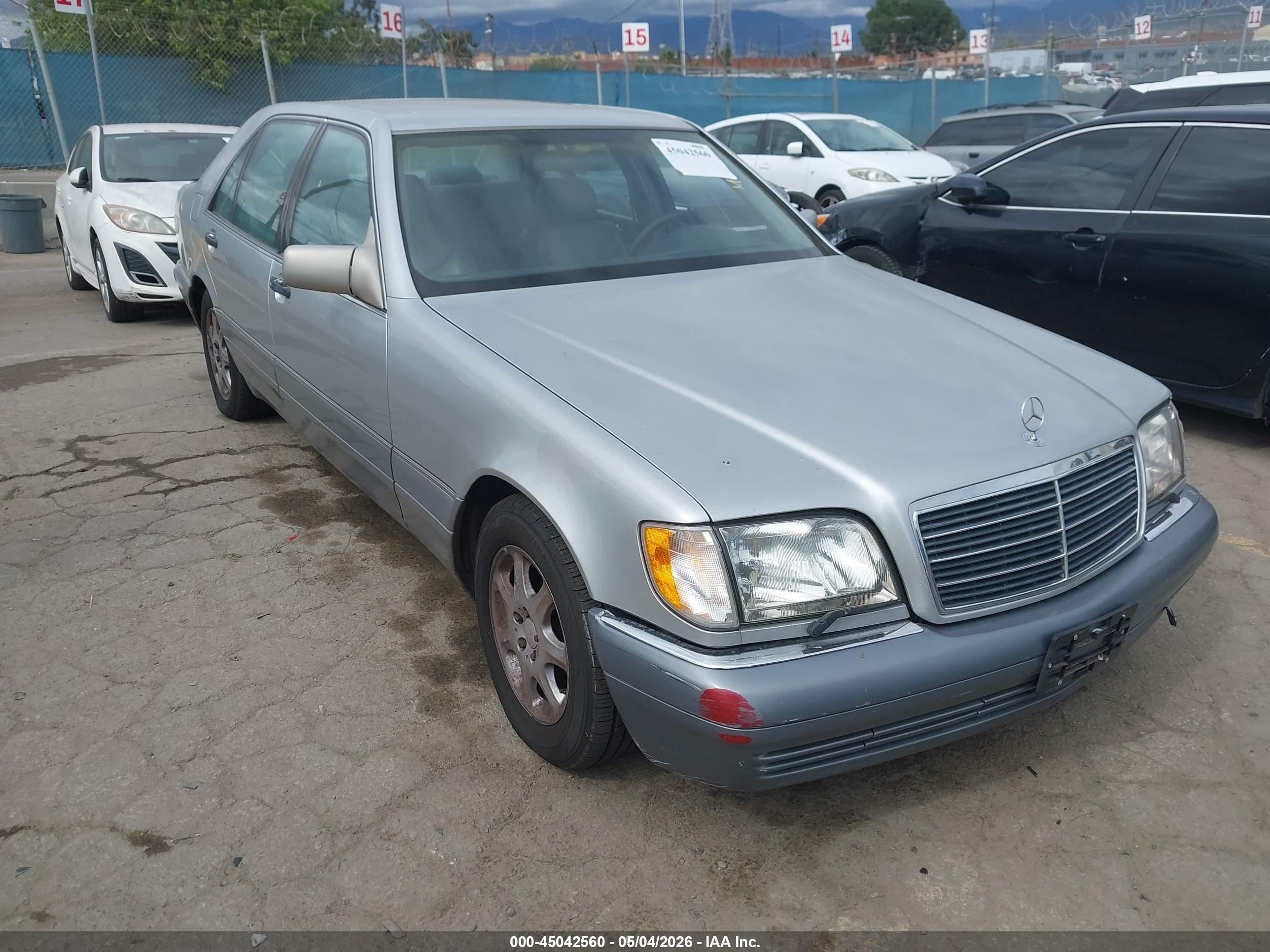 1995 Mercedes-benz S 320 Silver vin: WDBGA33E5SA234358