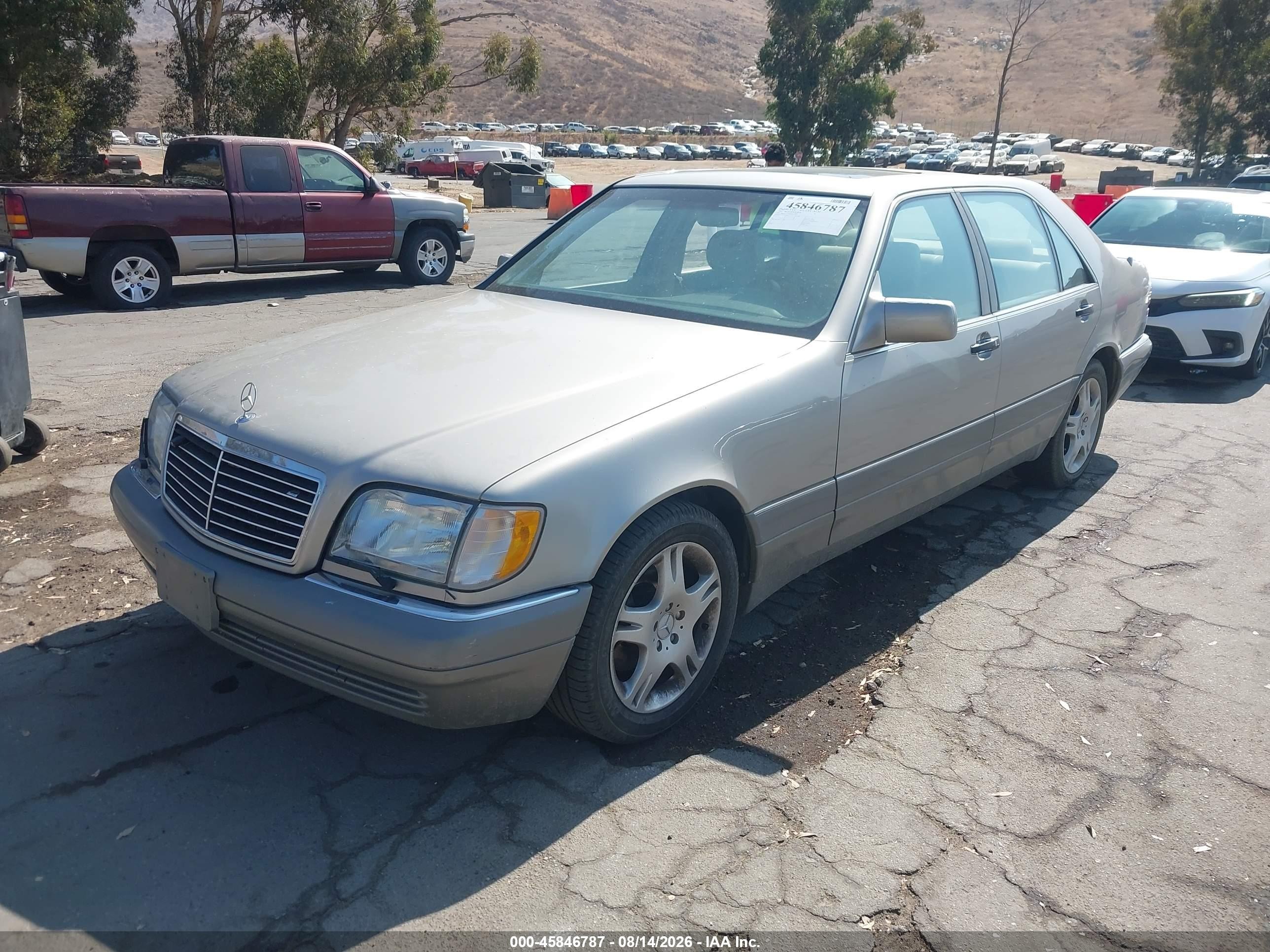 1995 Mercedes-benz S 320 Champagne vin: WDBGA33E8SA217909