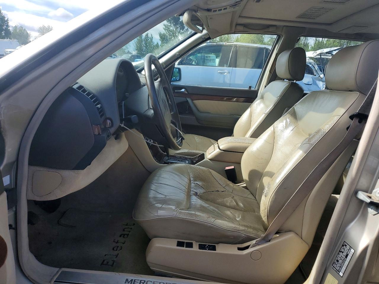 1995 Mercedes-benz S 320 Gold vin: WDBGA33E8SA227663