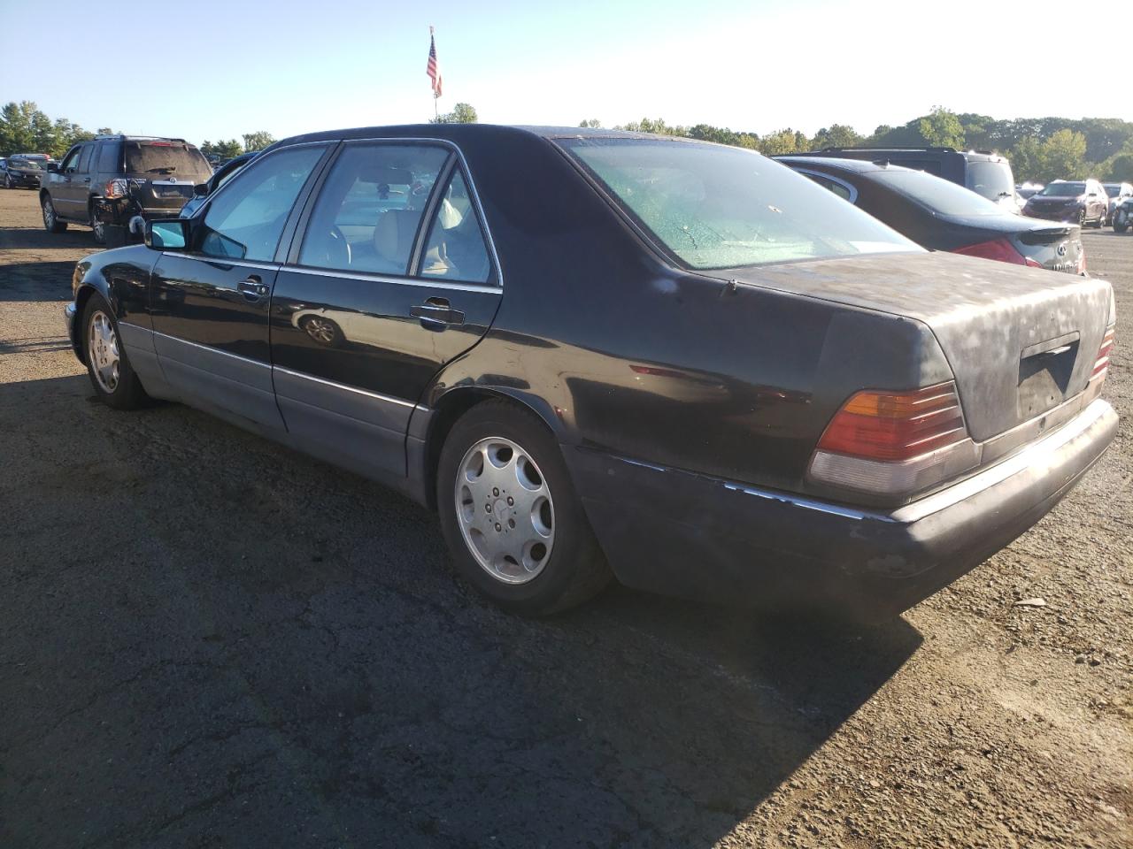 1995 Mercedes-benz S 320 Black vin: WDBGA33E8SA229381