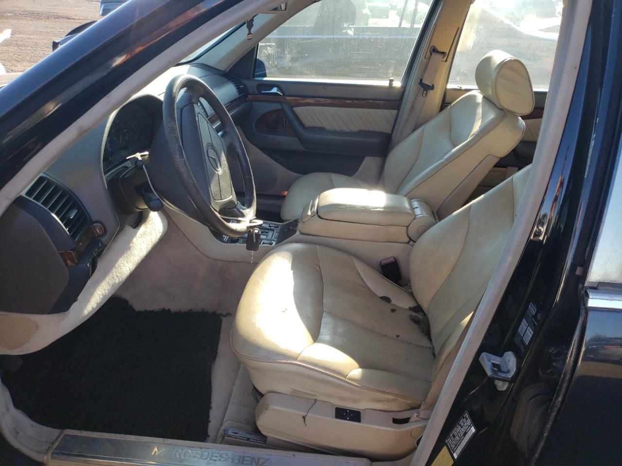 1995 Mercedes-benz S 320 Black vin: WDBGA33E8SA229381