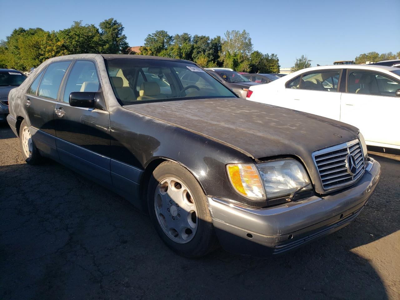 1995 Mercedes-benz S 320 Black vin: WDBGA33E8SA229381