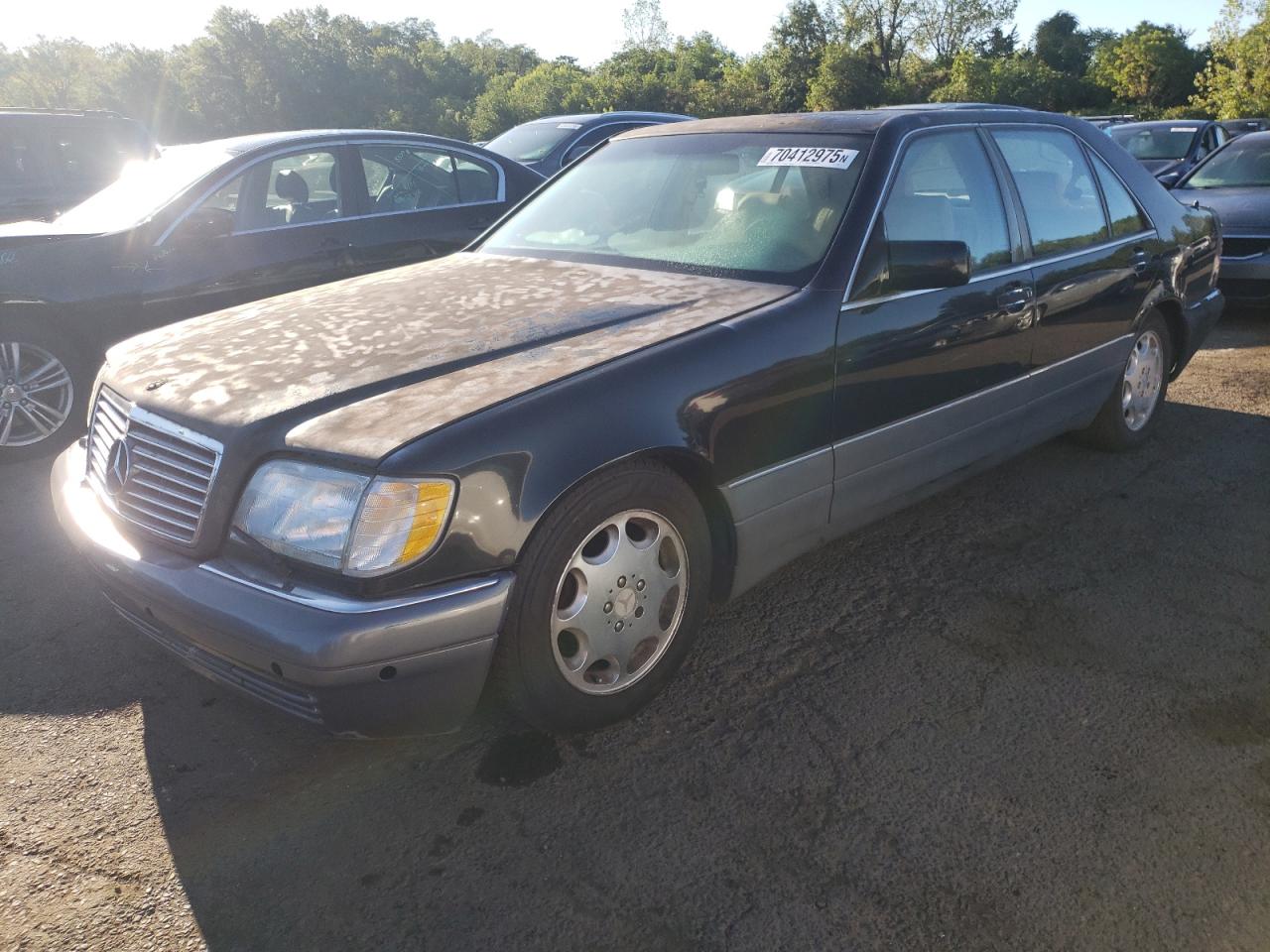 1995 Mercedes-benz S 320 Black vin: WDBGA33E8SA229381