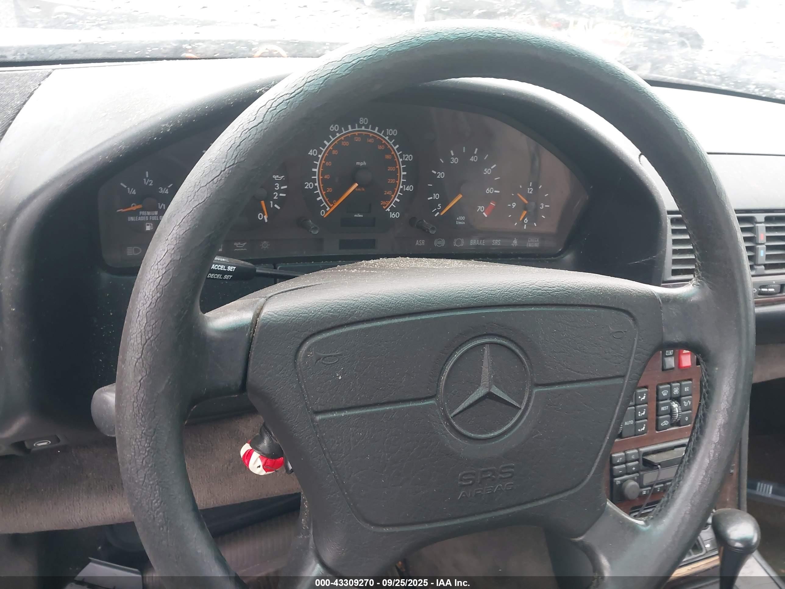 1995 Mercedes-benz S 320 Black vin: WDBGA33EXSA194407