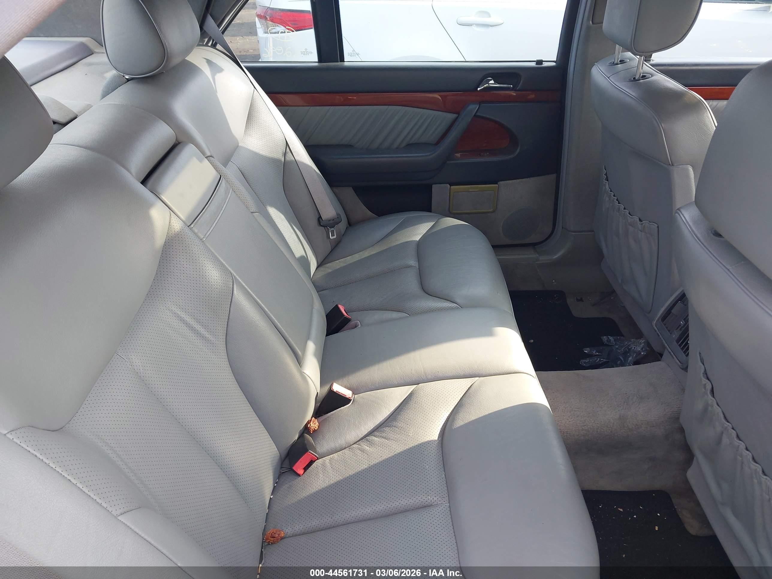 1997 Mercedes-benz S 320 Base Lwb Черный vin: WDBGA33G1VA334740