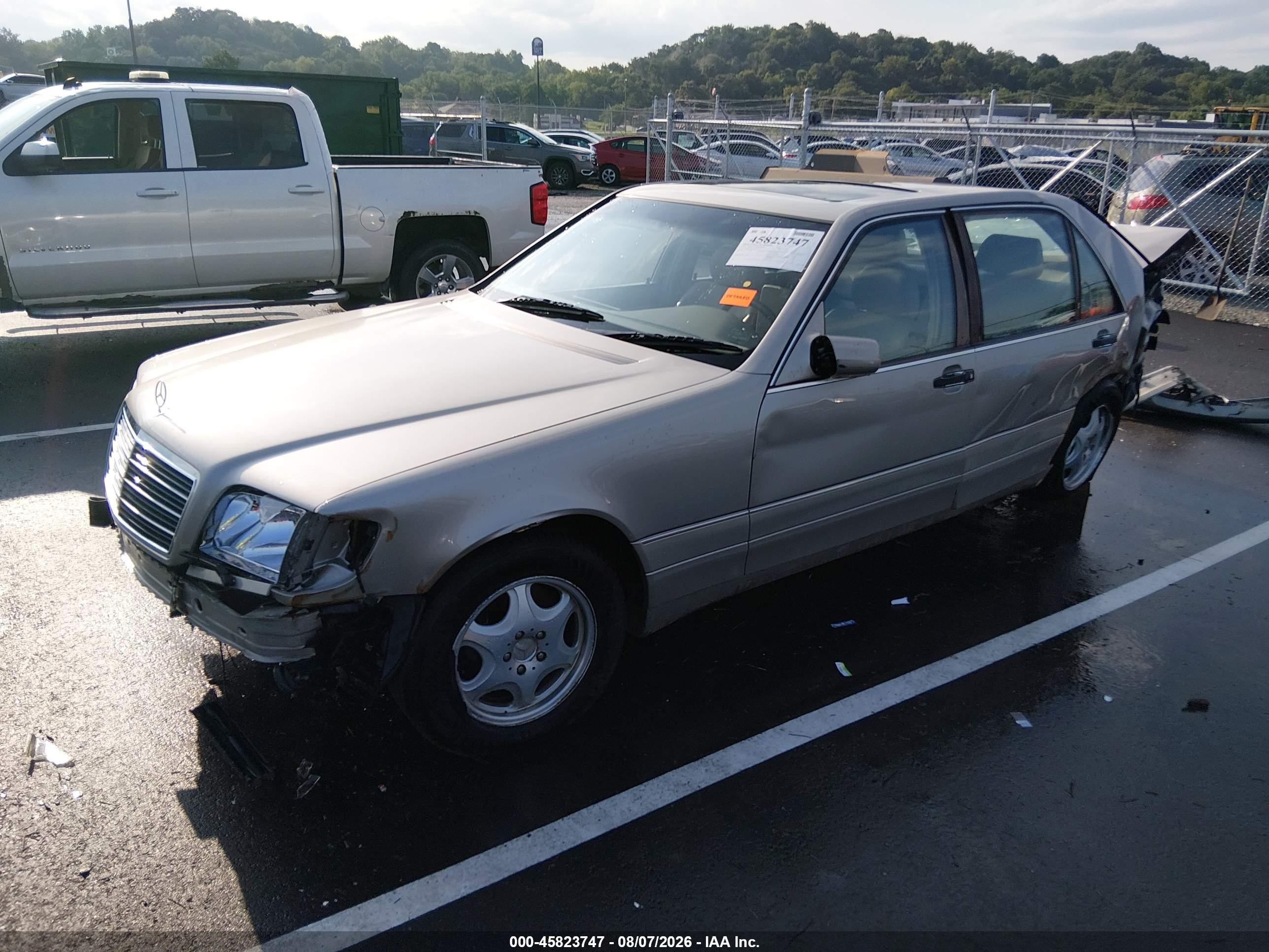 1999 Mercedes-benz S 320 Gold vin: WDBGA33G2XA419721