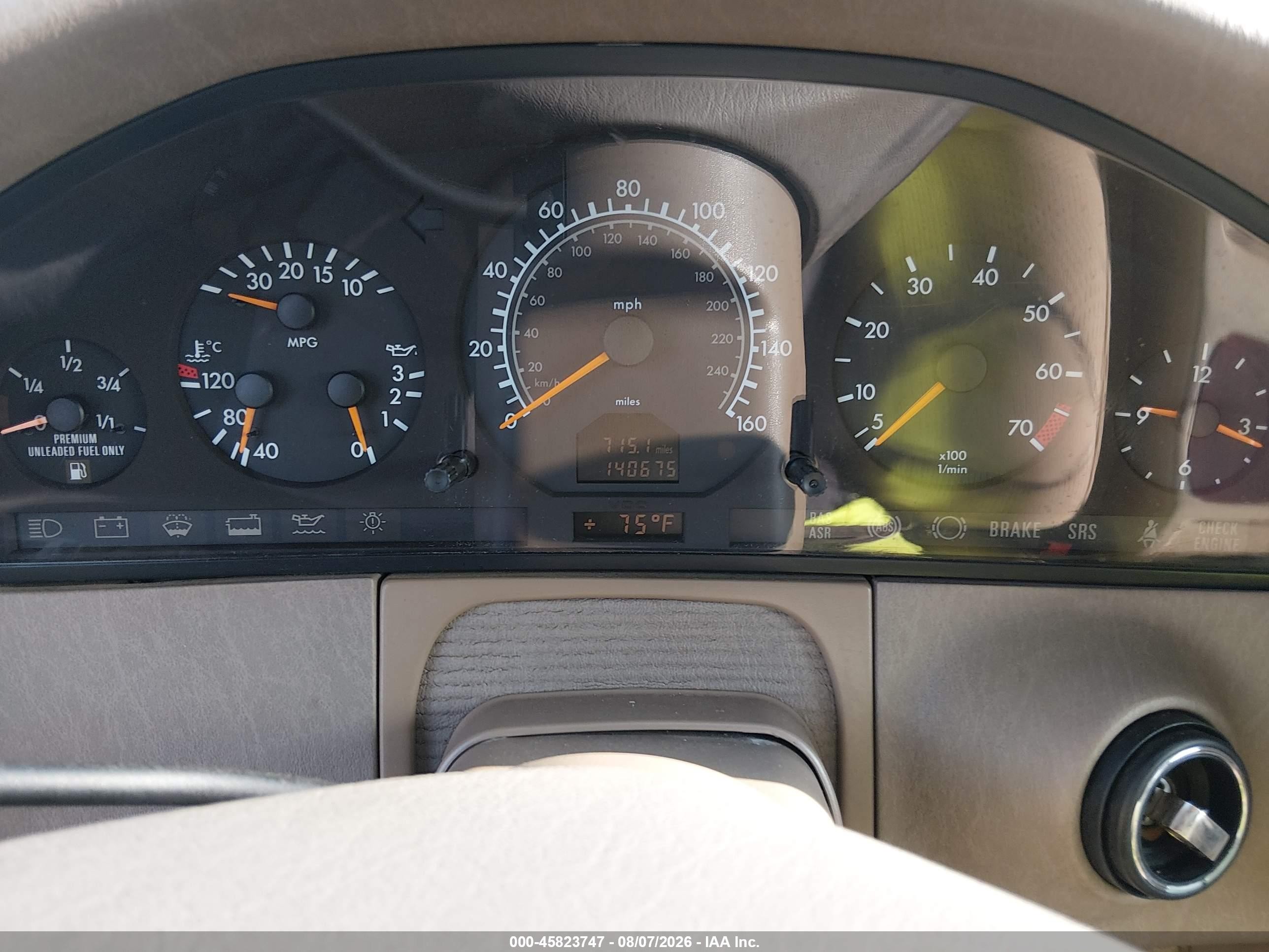 1999 Mercedes-benz S 320 Gold vin: WDBGA33G2XA419721