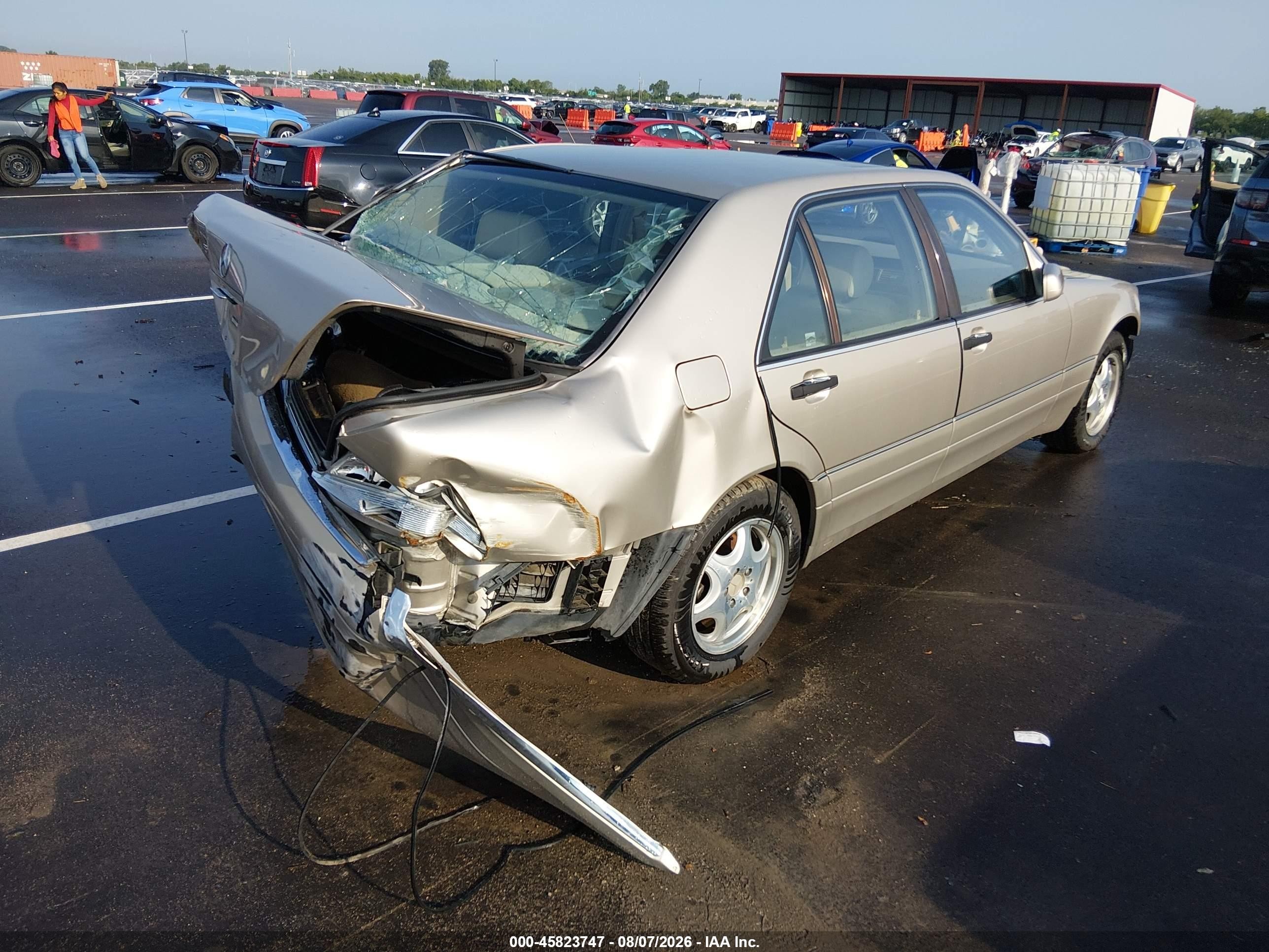 1999 Mercedes-benz S 320 Gold vin: WDBGA33G2XA419721
