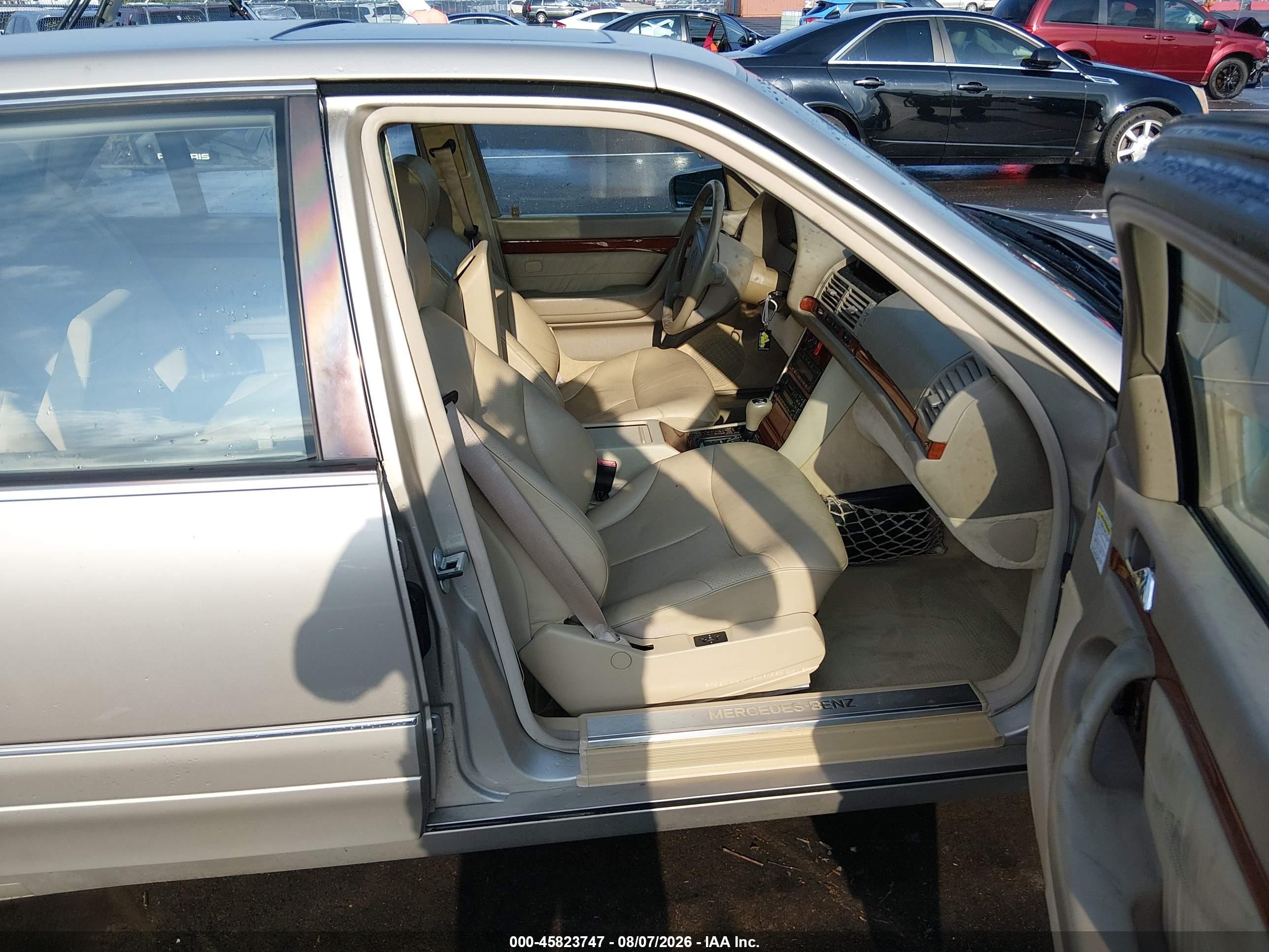 1999 Mercedes-benz S 320 Gold vin: WDBGA33G2XA419721