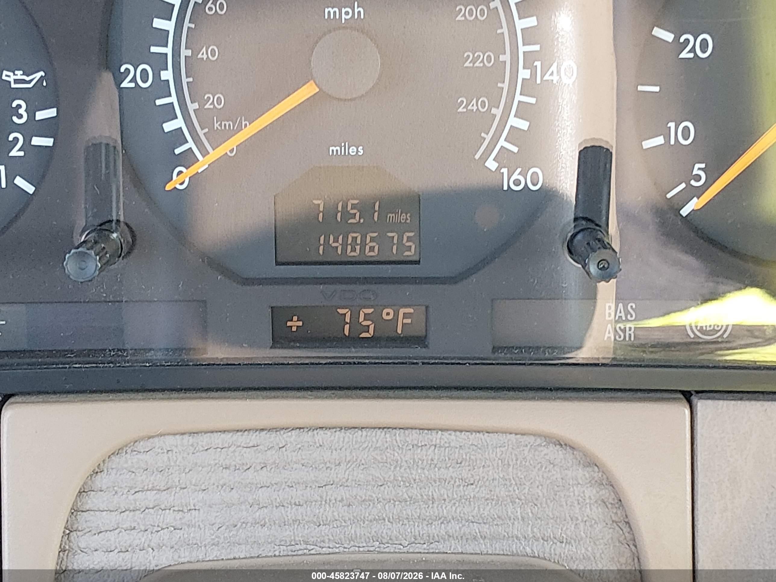 1999 Mercedes-benz S 320 Gold vin: WDBGA33G2XA419721