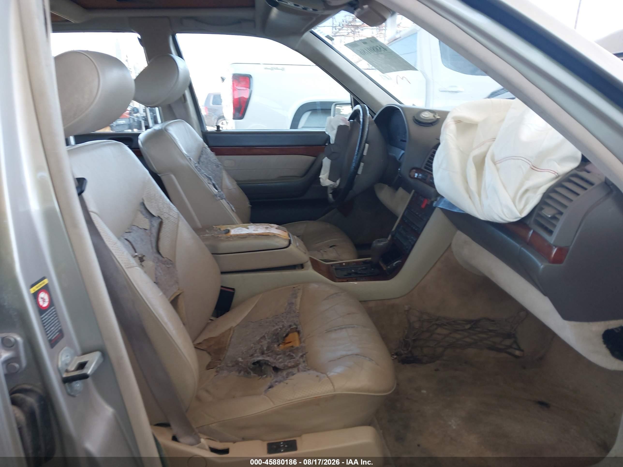 1997 Mercedes-benz S 320 Base Lwb Золотой vin: WDBGA33G3VA352317