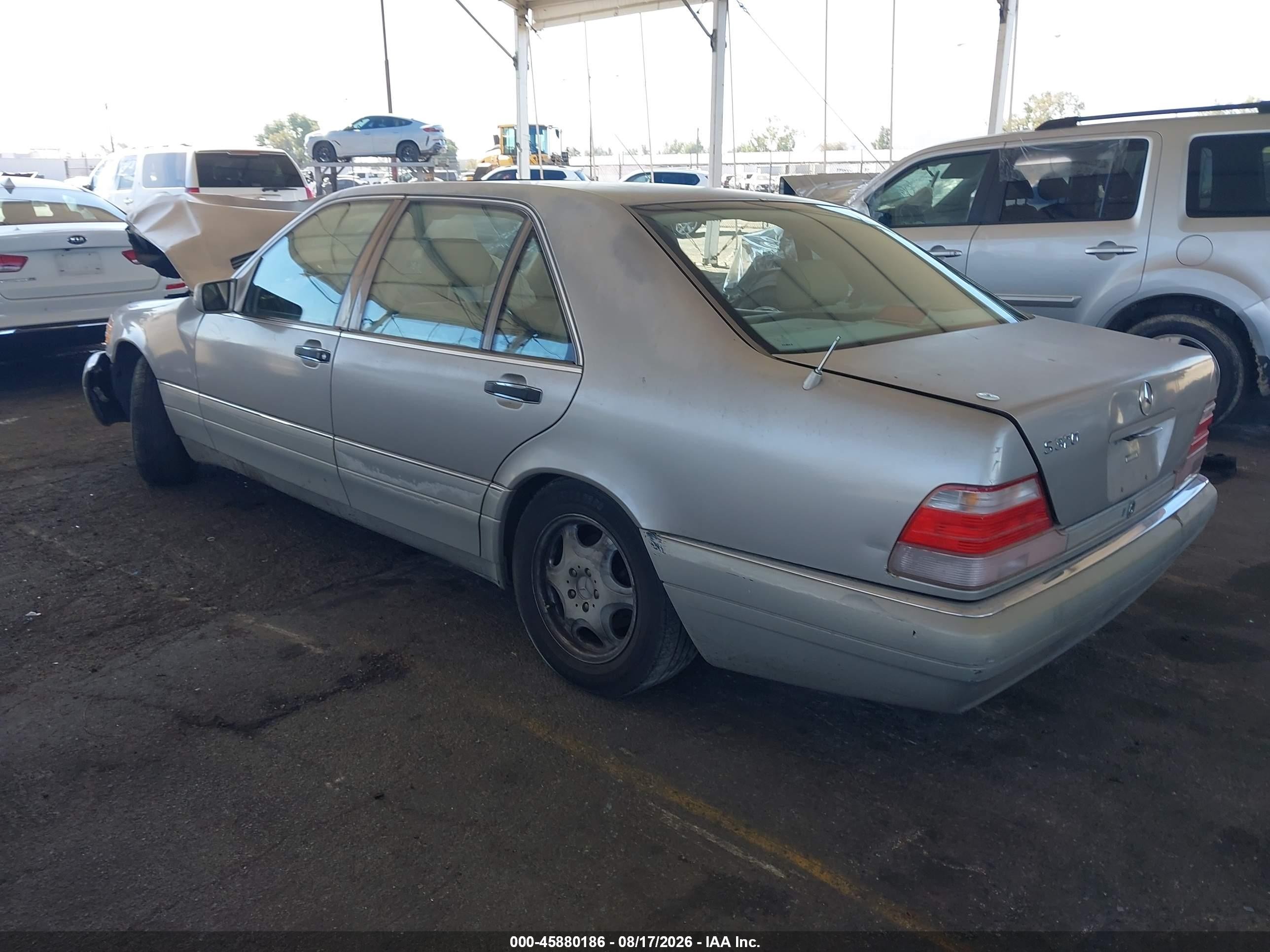 1997 Mercedes-benz S 320 Base Lwb Золотой vin: WDBGA33G3VA352317