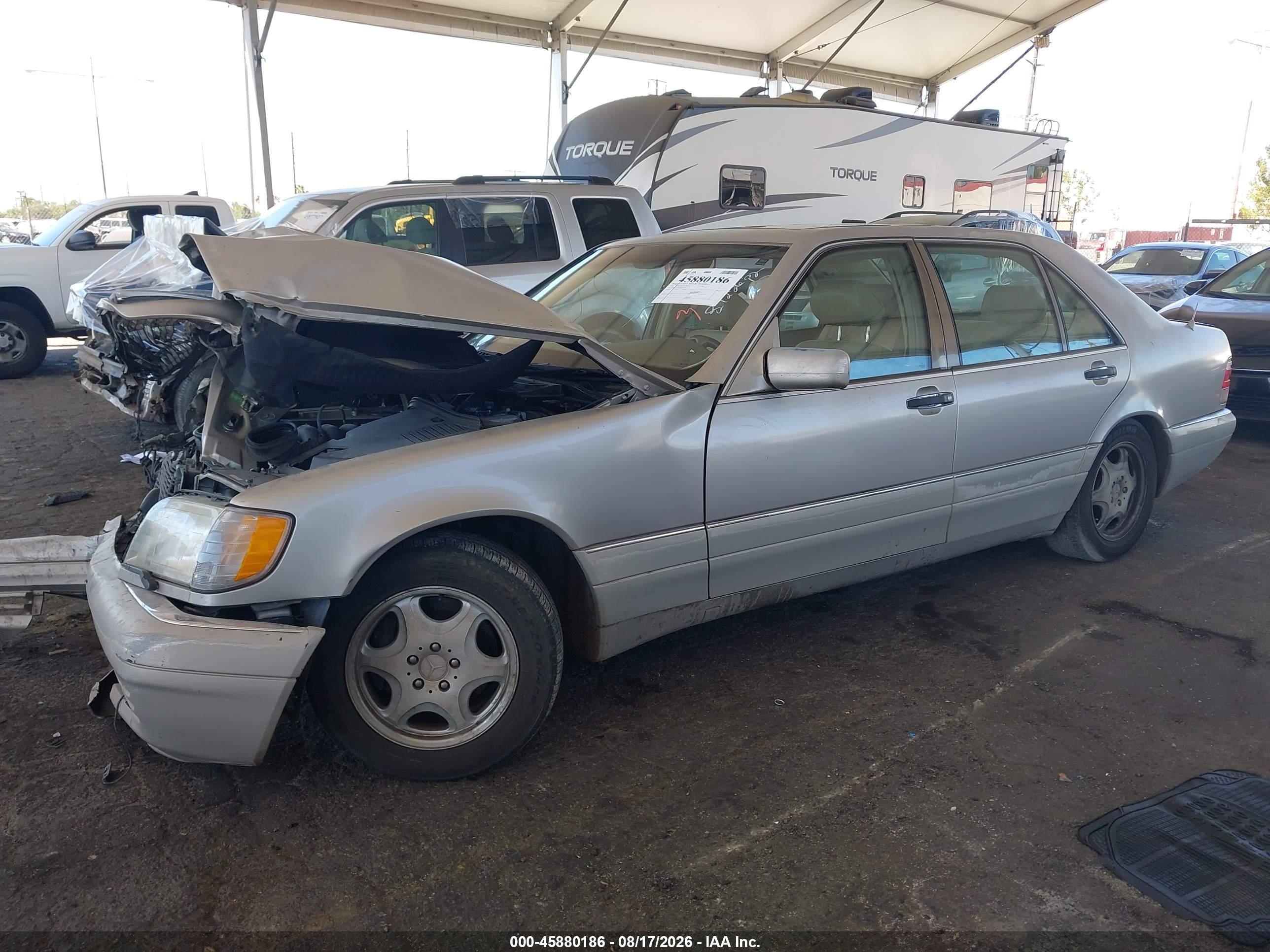 1997 Mercedes-benz S 320 Base Lwb Золотой vin: WDBGA33G3VA352317