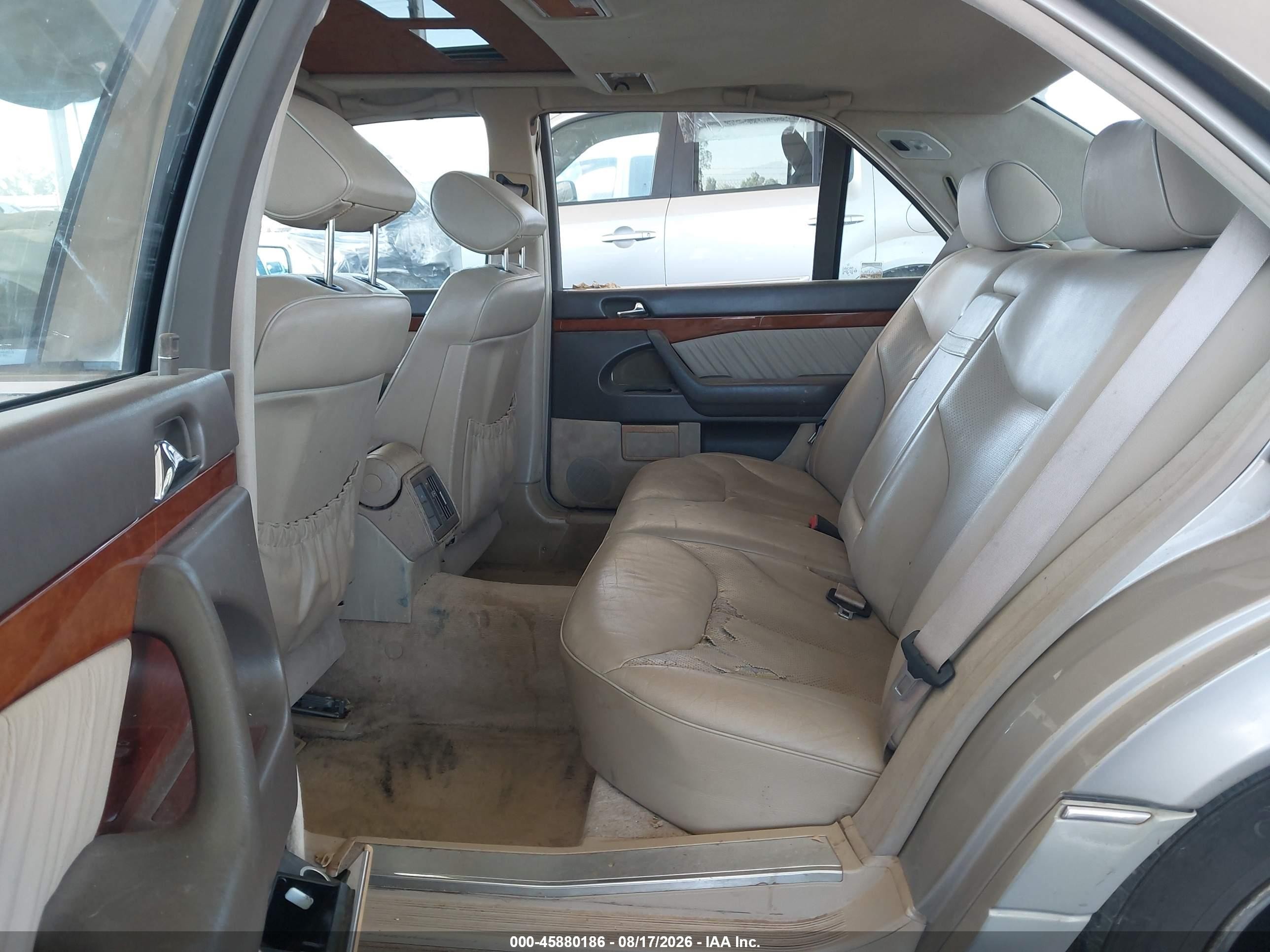 1997 Mercedes-benz S 320 Base Lwb Золотой vin: WDBGA33G3VA352317