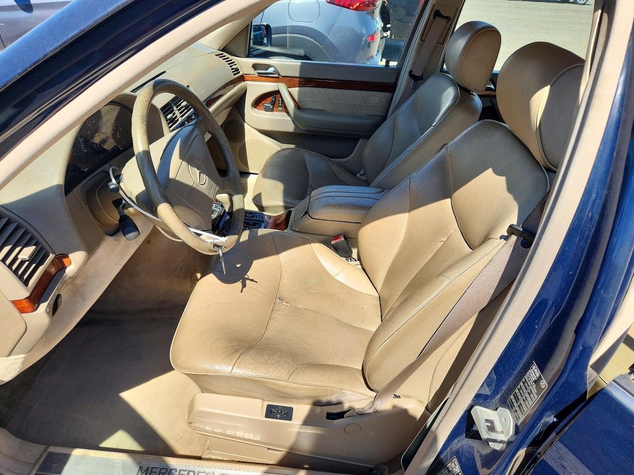 1999 Mercedes-benz S 320 Blue vin: WDBGA33G3XA420375