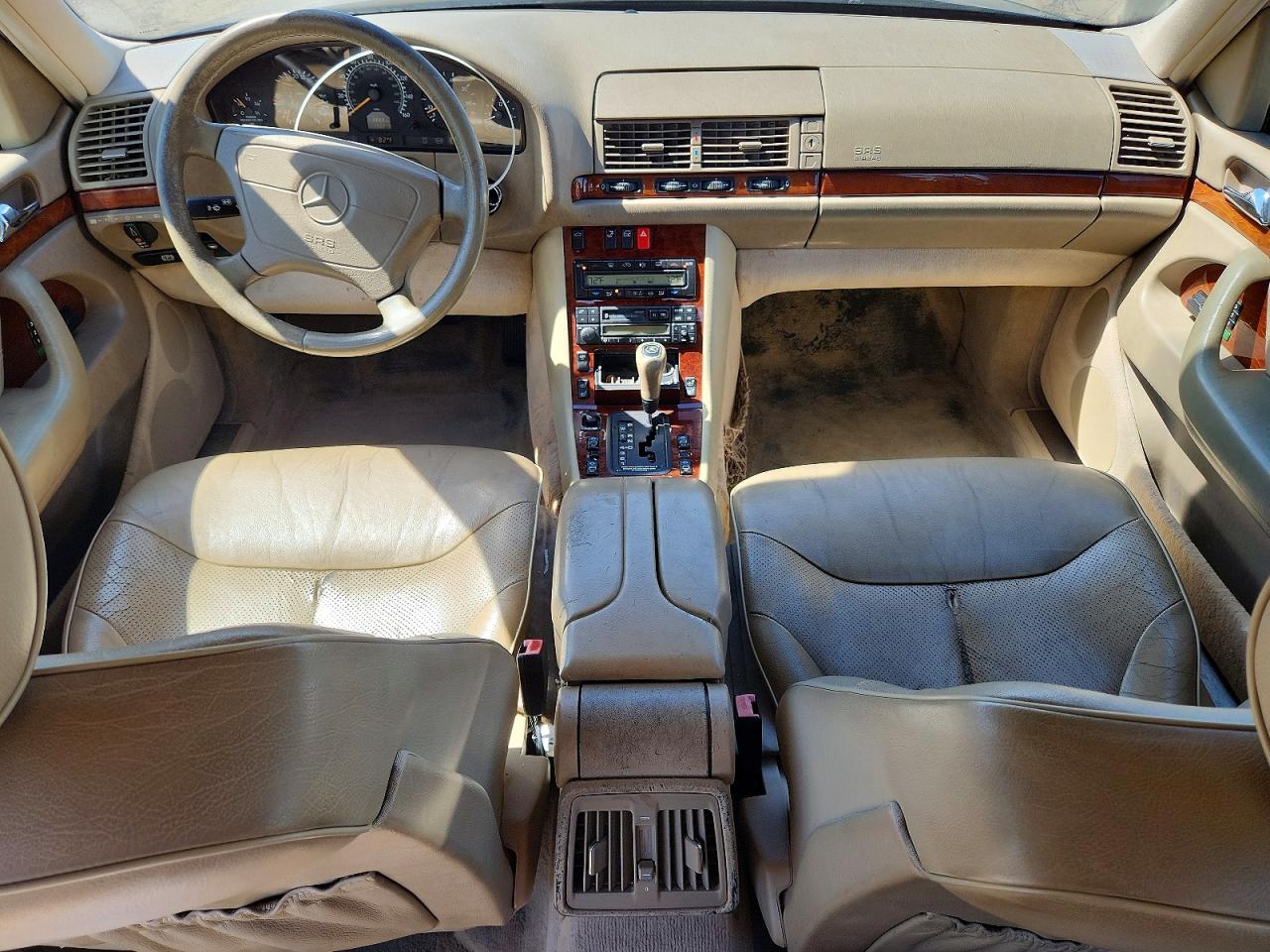 1999 Mercedes-benz S 320 Blue vin: WDBGA33G3XA420375