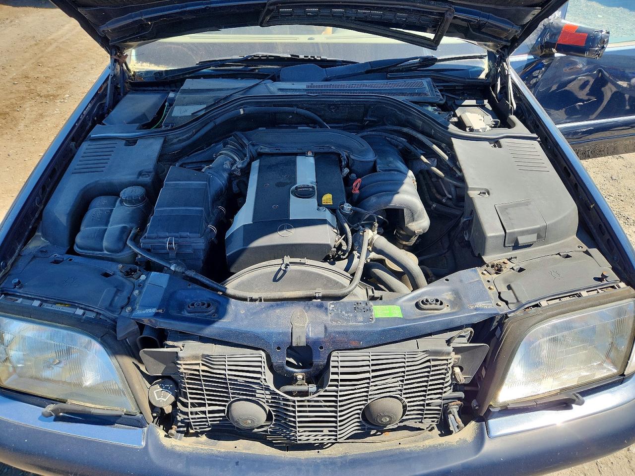 1999 Mercedes-benz S 320 Blue vin: WDBGA33G3XA420375