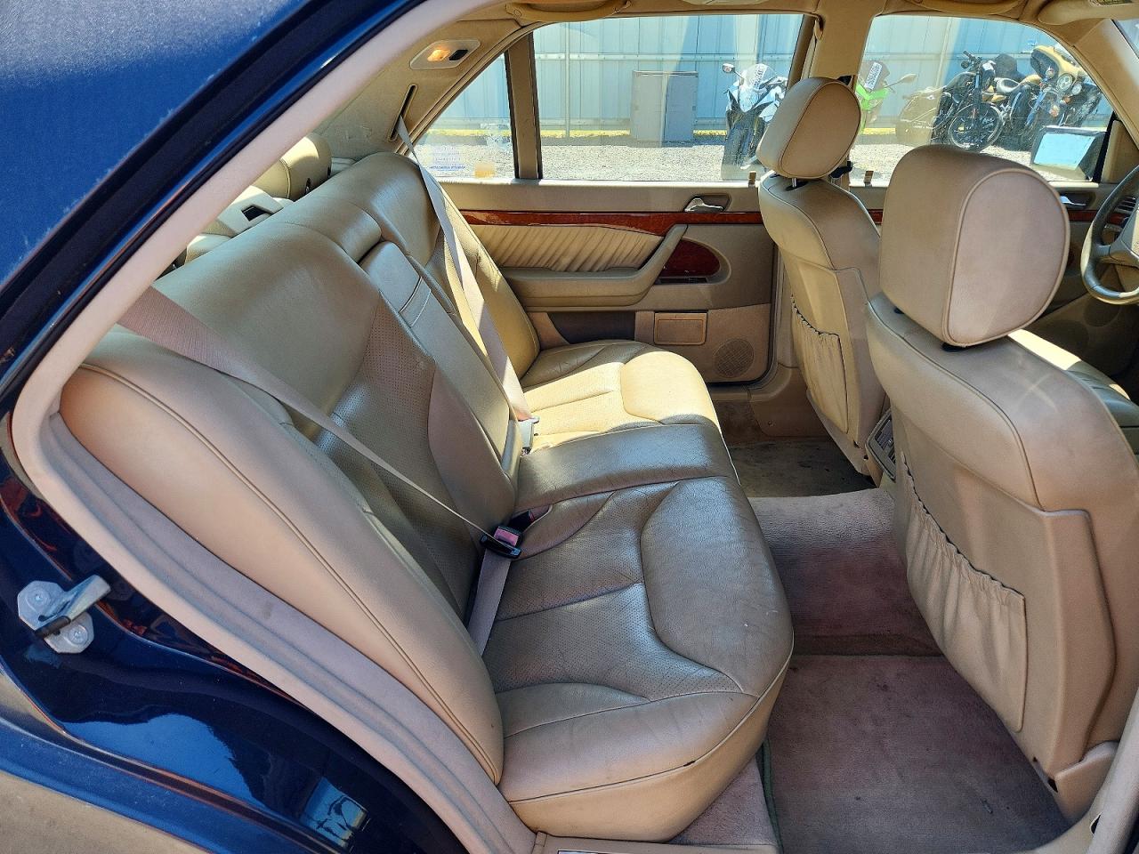1999 Mercedes-benz S 320 Blue vin: WDBGA33G3XA420375