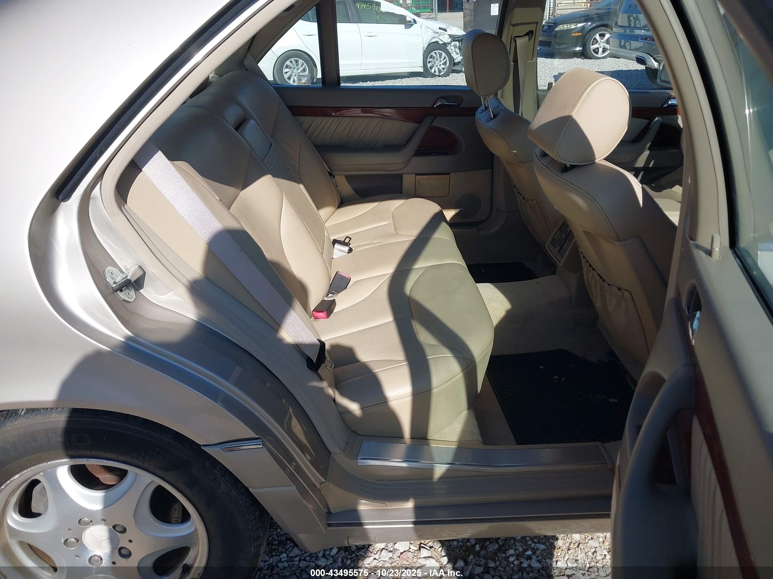 1997 Mercedes-benz S 320 Base Lwb Gold vin: WDBGA33G4VA361284