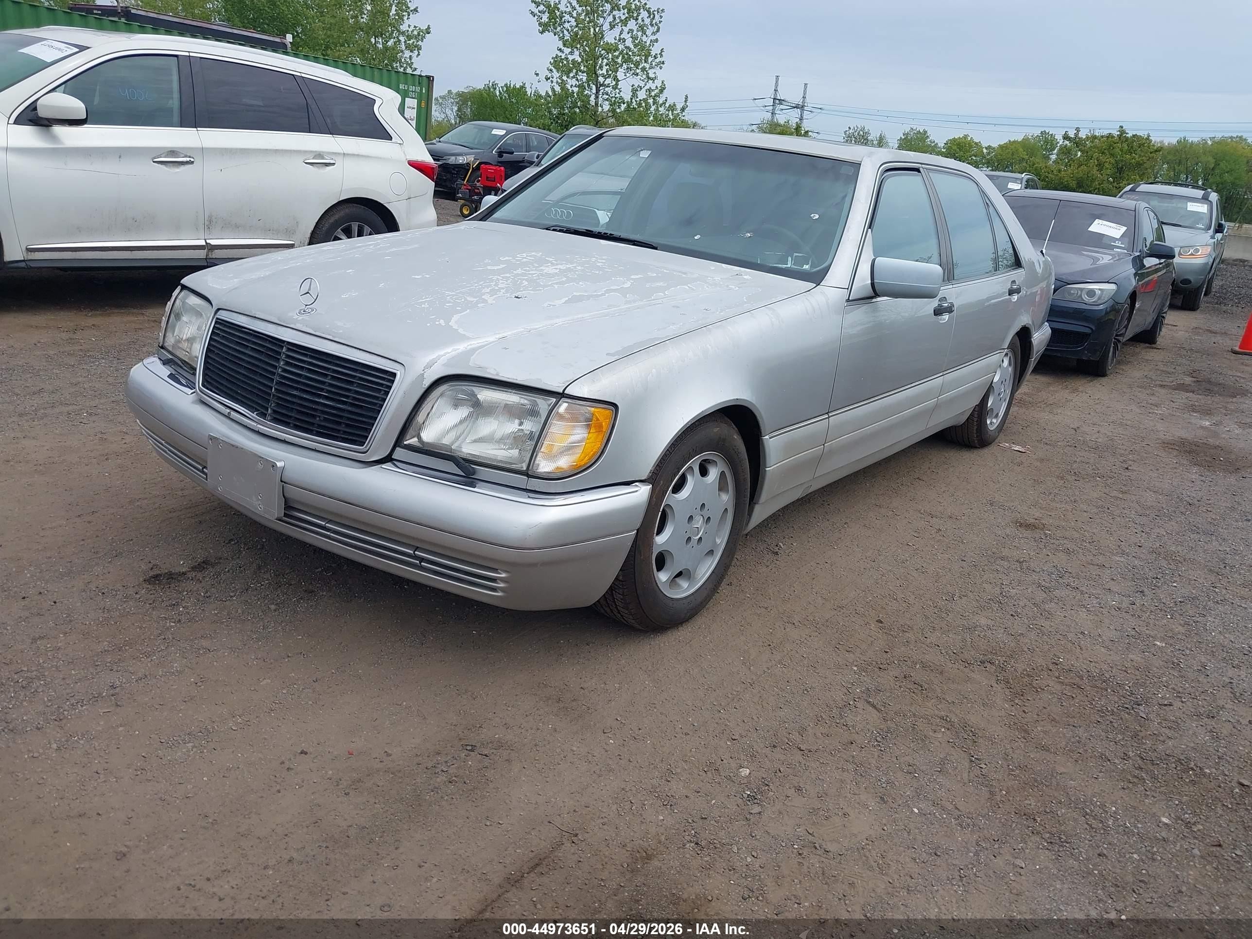 1998 Mercedes-benz S 320   Серый vin: WDBGA33G4WA375154
