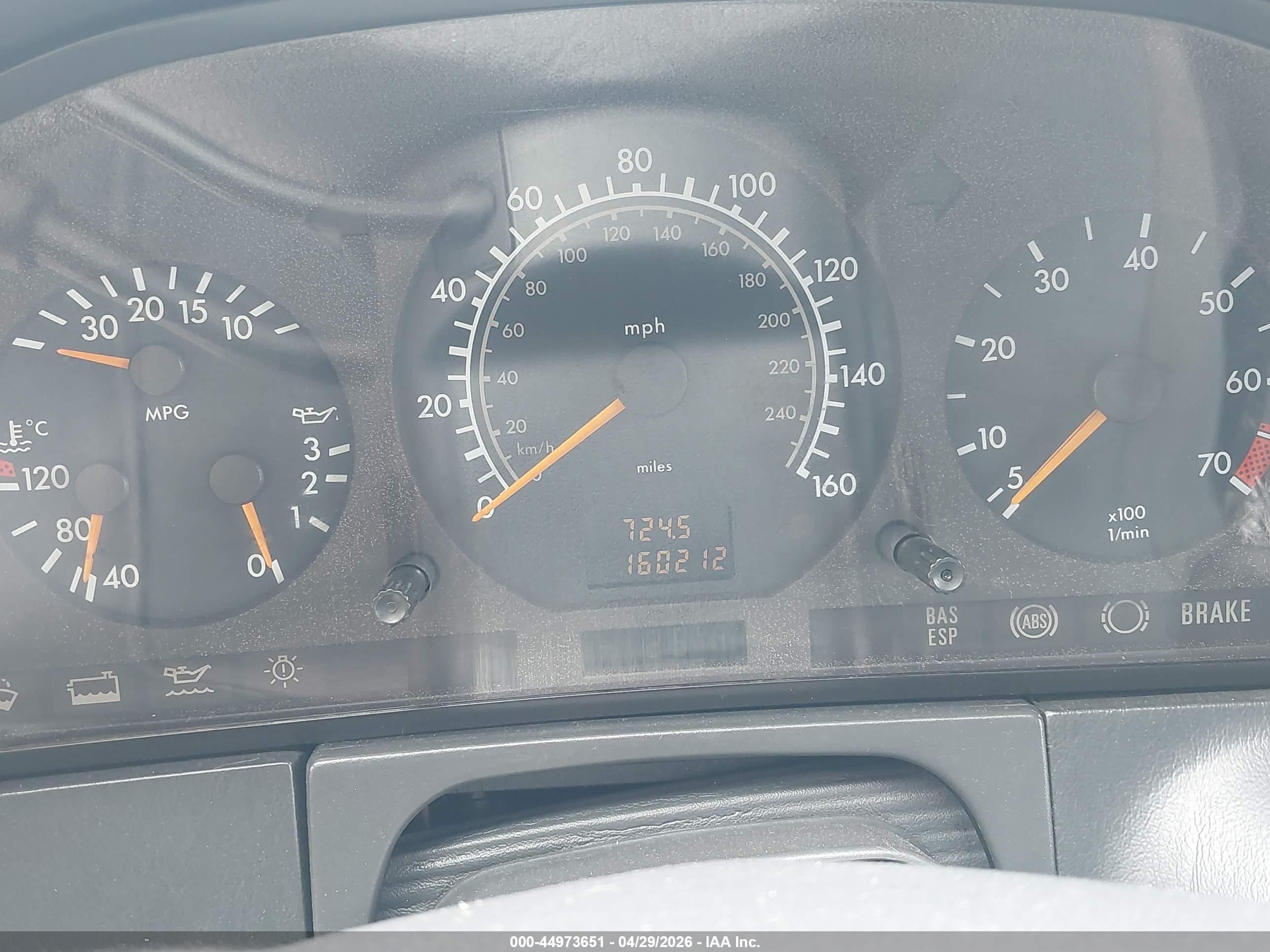 1998 Mercedes-benz S 320   Серый vin: WDBGA33G4WA375154