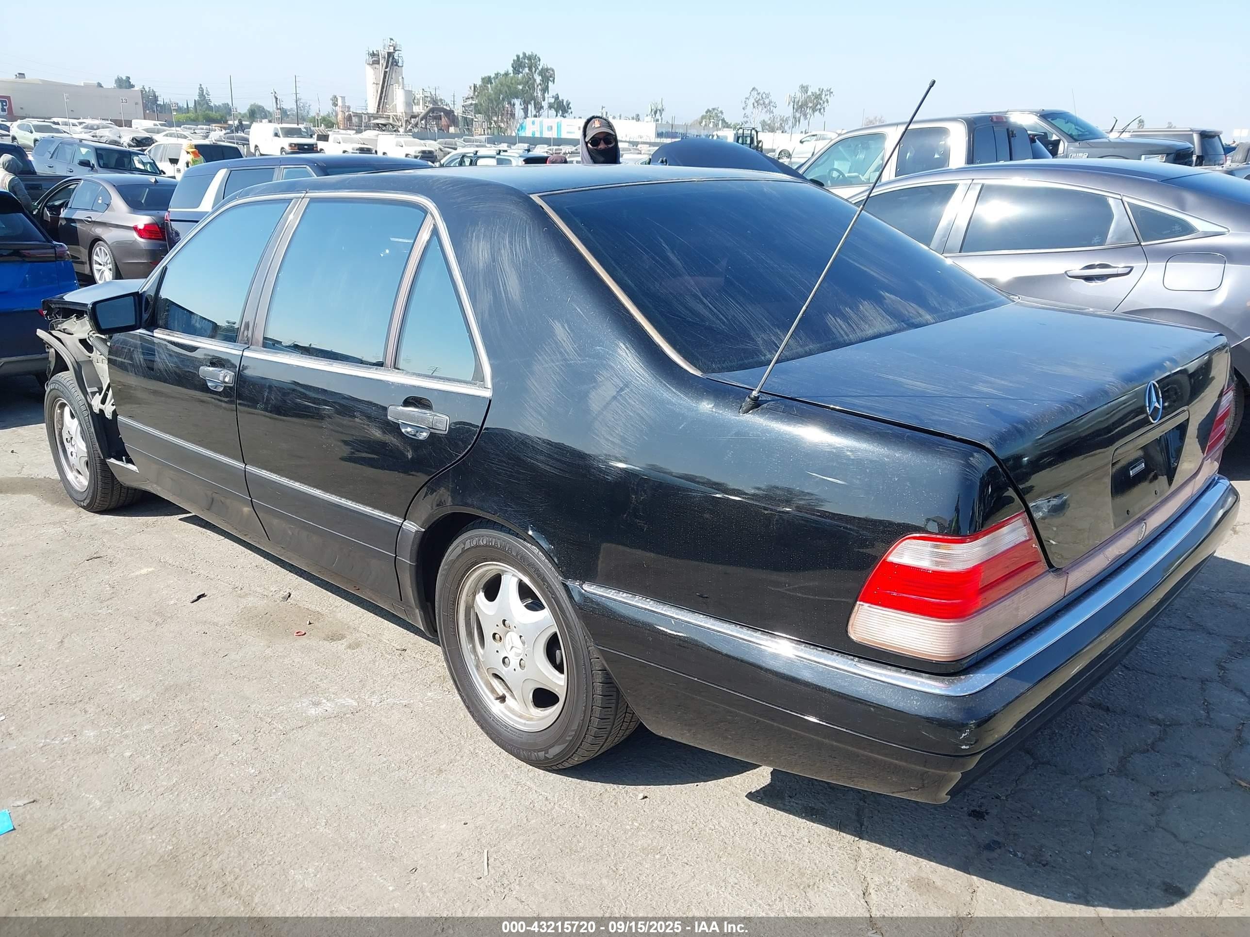 1998 Mercedes-benz S 320   Черный vin: WDBGA33G6WA403343
