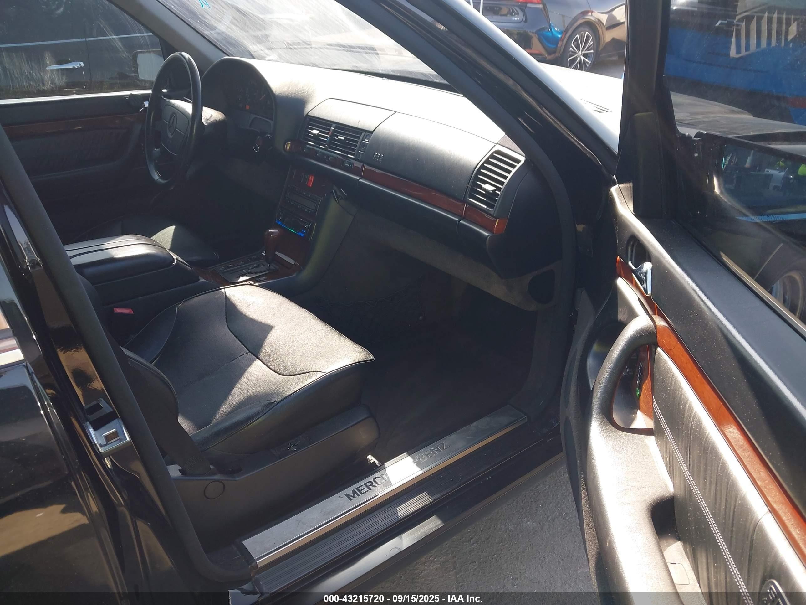 1998 Mercedes-benz S 320   Черный vin: WDBGA33G6WA403343