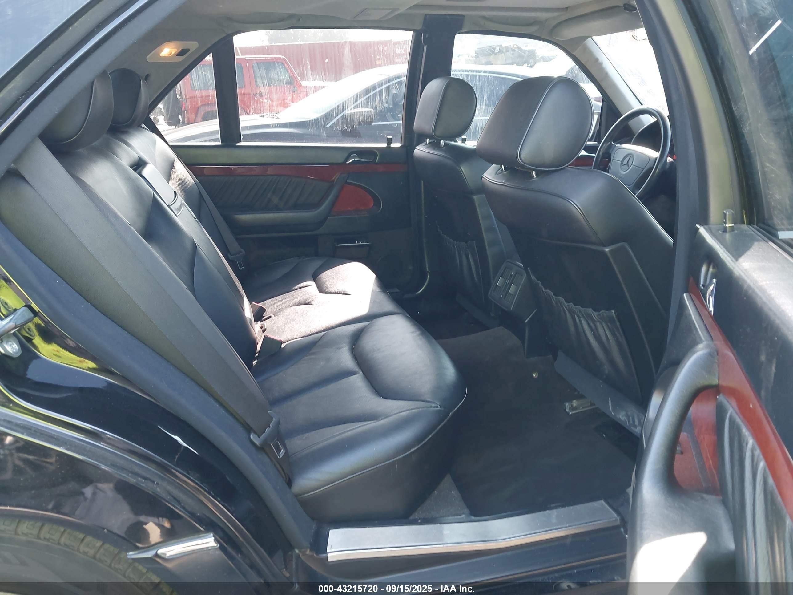 1998 Mercedes-benz S 320   Черный vin: WDBGA33G6WA403343