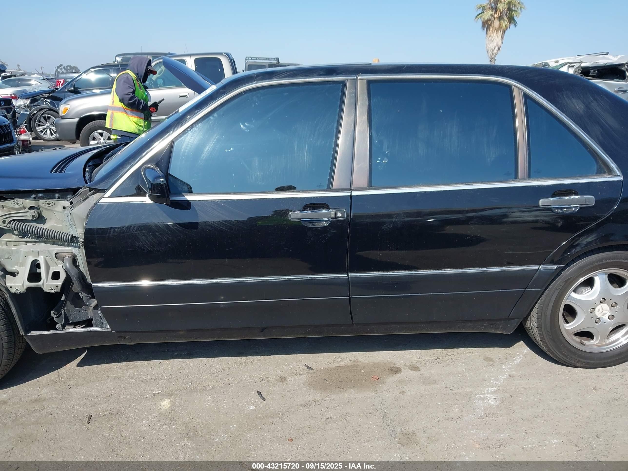1998 Mercedes-benz S 320   Черный vin: WDBGA33G6WA403343