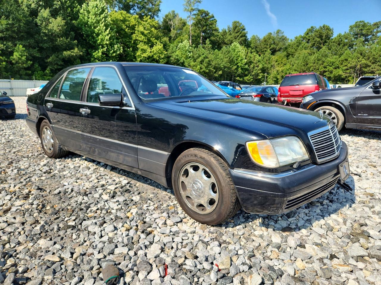 1997 Mercedes-benz S 320 Black vin: WDBGA33G7VA342678