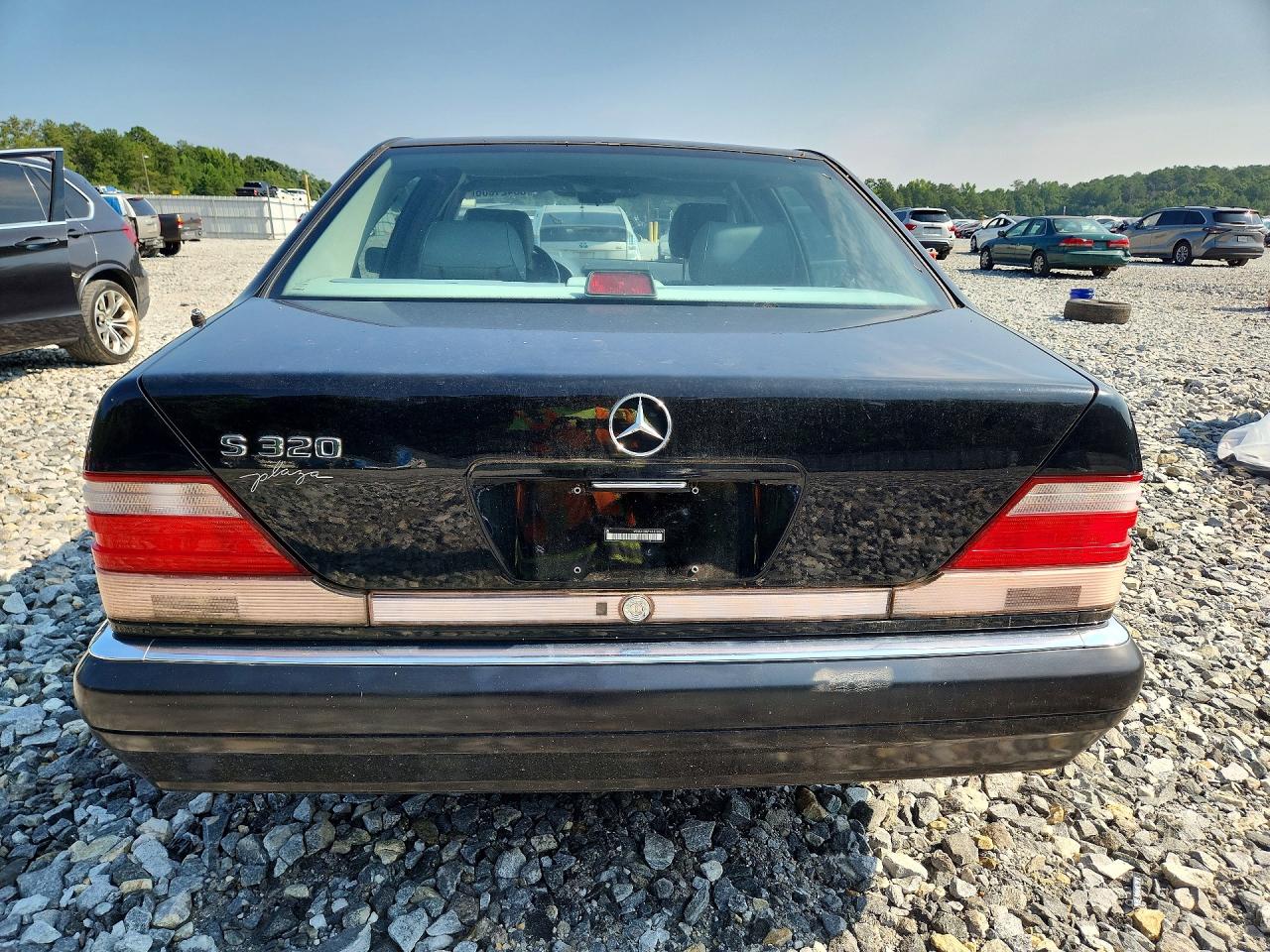 1997 Mercedes-benz S 320 Black vin: WDBGA33G7VA342678