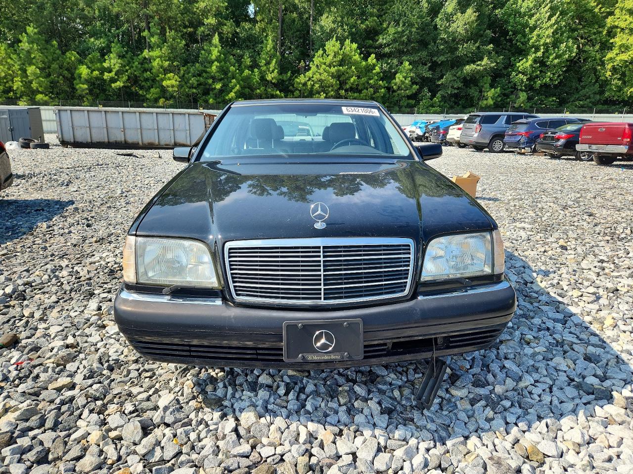 1997 Mercedes-benz S 320 Black vin: WDBGA33G7VA342678
