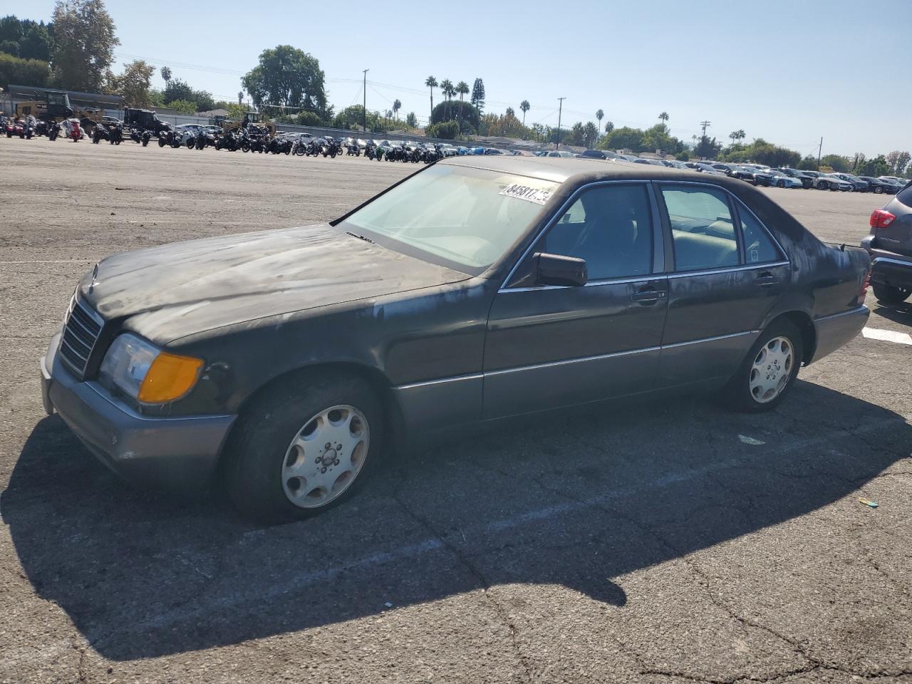 1992 Mercedes-benz 400 Se Черный vin: WDBGA42E1NA032001