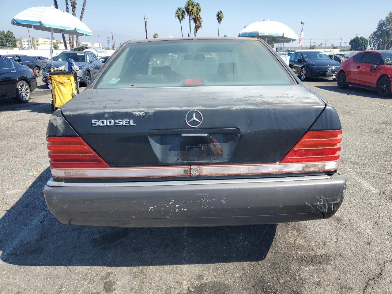 1992 Mercedes-benz 400 Se Черный vin: WDBGA42E1NA032001