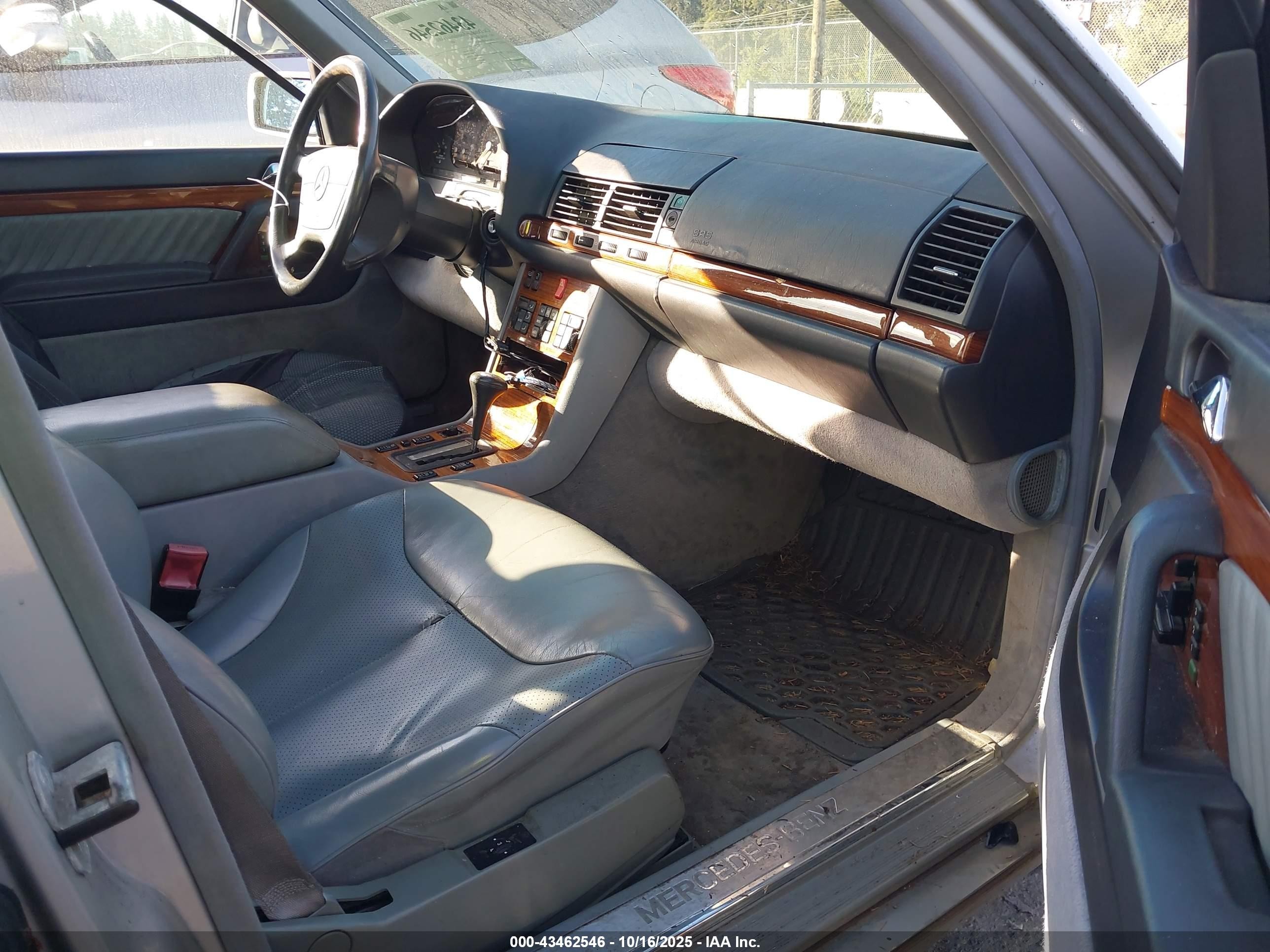 1992 Mercedes-benz 400 Se Серебряный vin: WDBGA42EXNA038251
