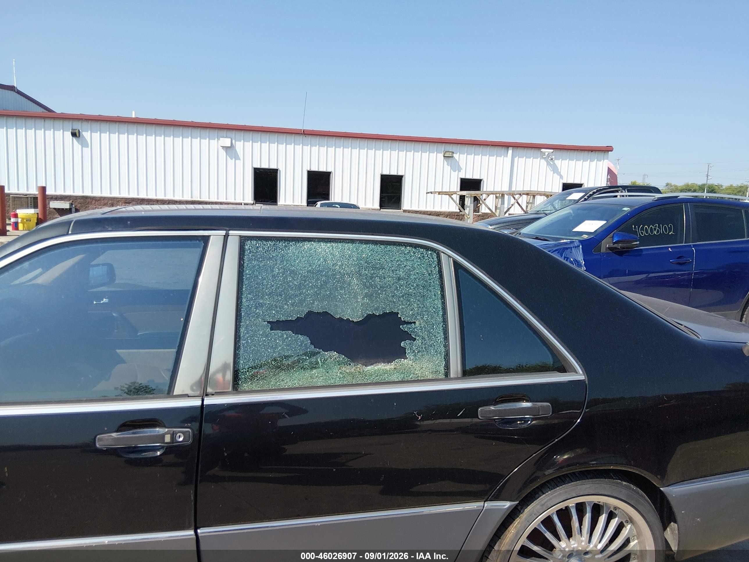 1993 Mercedes-benz 400 Sel Black vin: WDBGA43E0PA125660