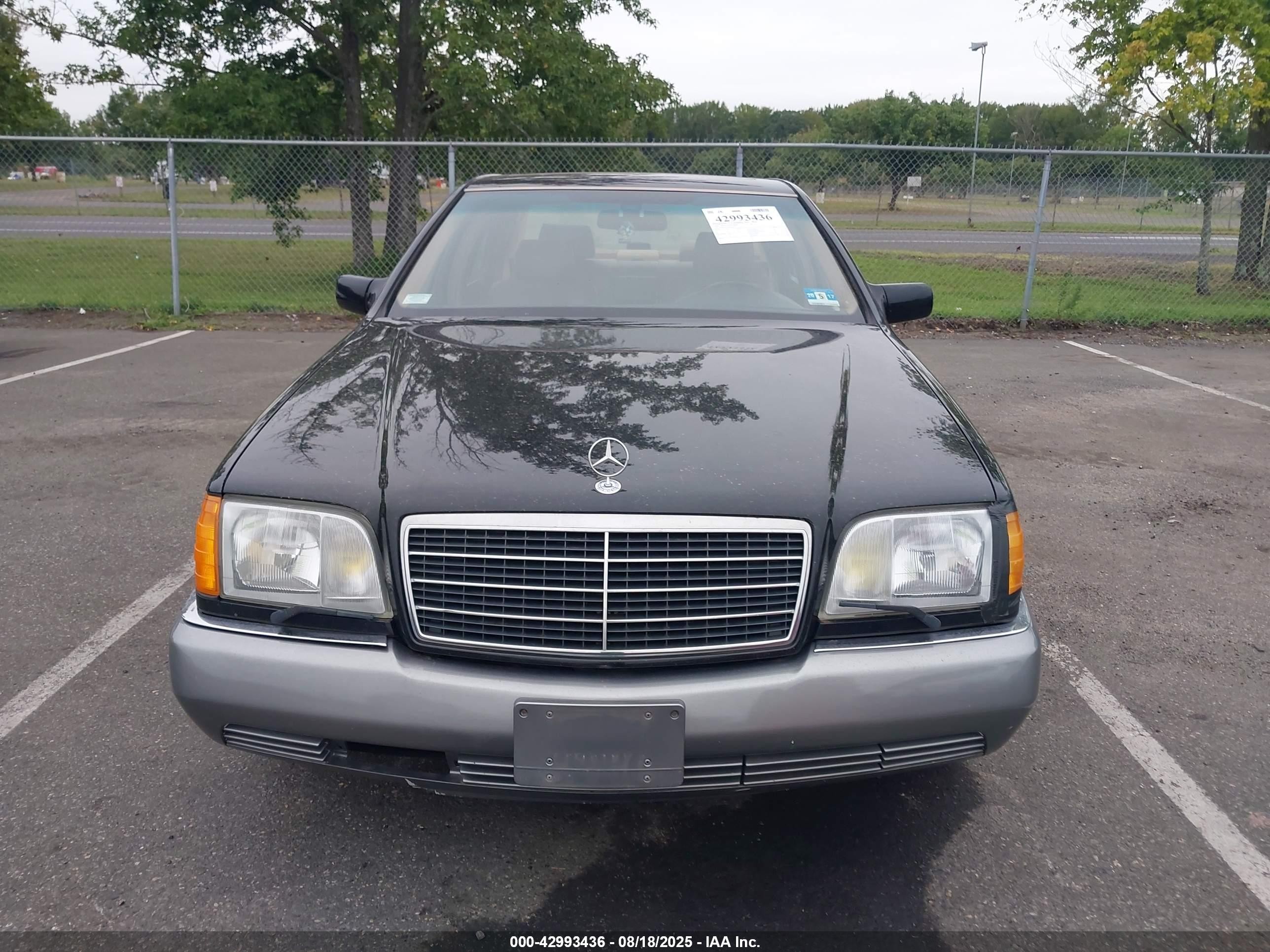 1994 Mercedes-benz S 420 Black vin: WDBGA43E0RA156751