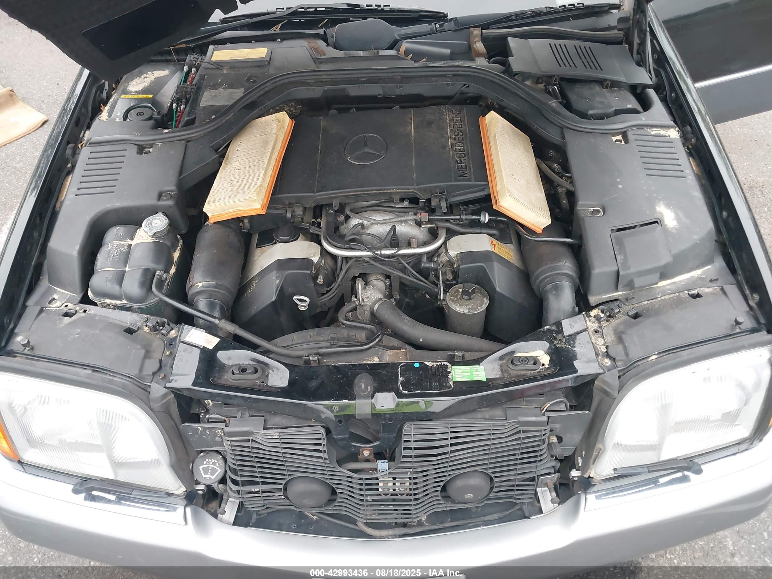 1994 Mercedes-benz S 420 Black vin: WDBGA43E0RA156751