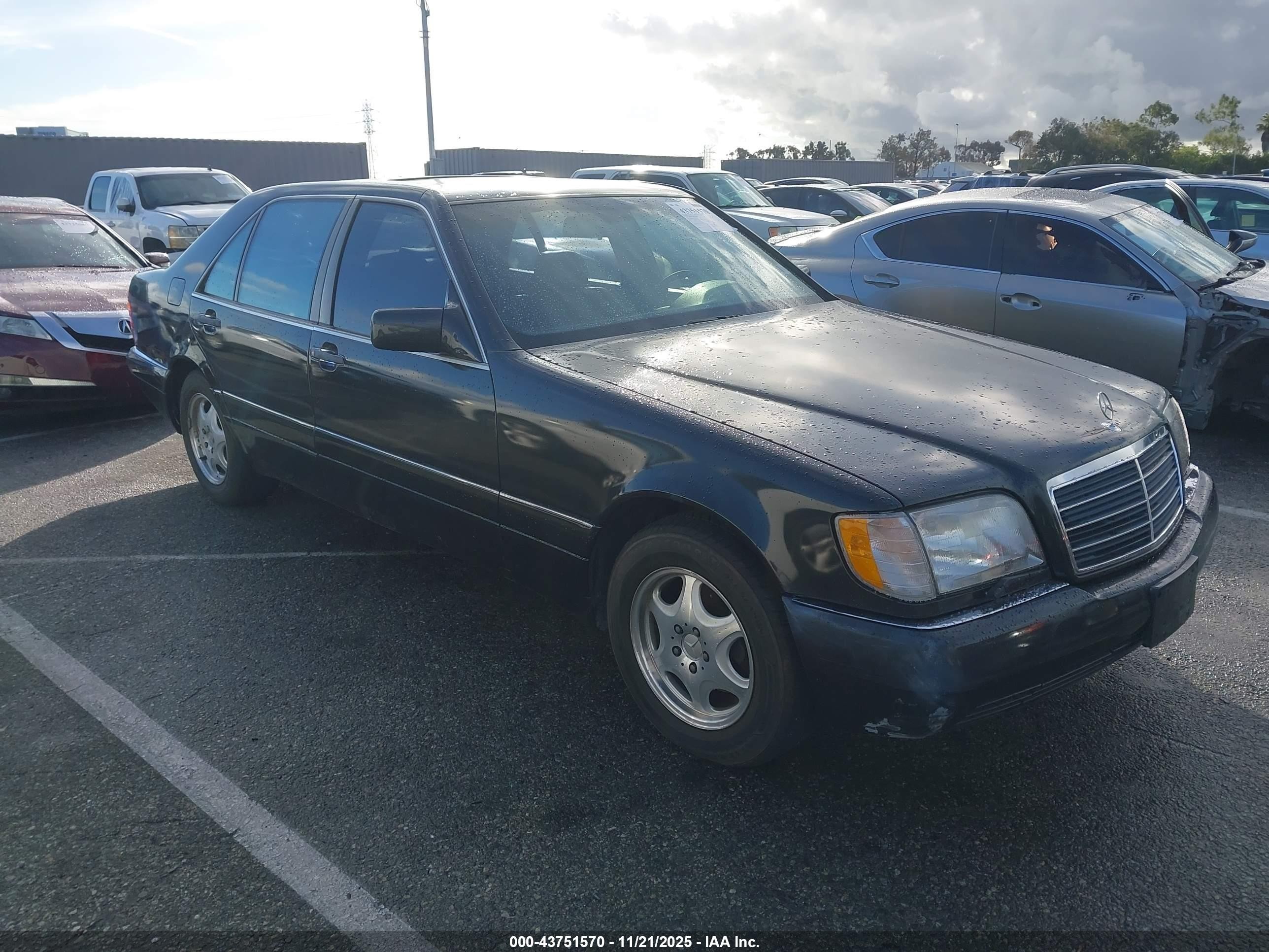 1995 Mercedes-benz S 420 Черный vin: WDBGA43E0SA201905