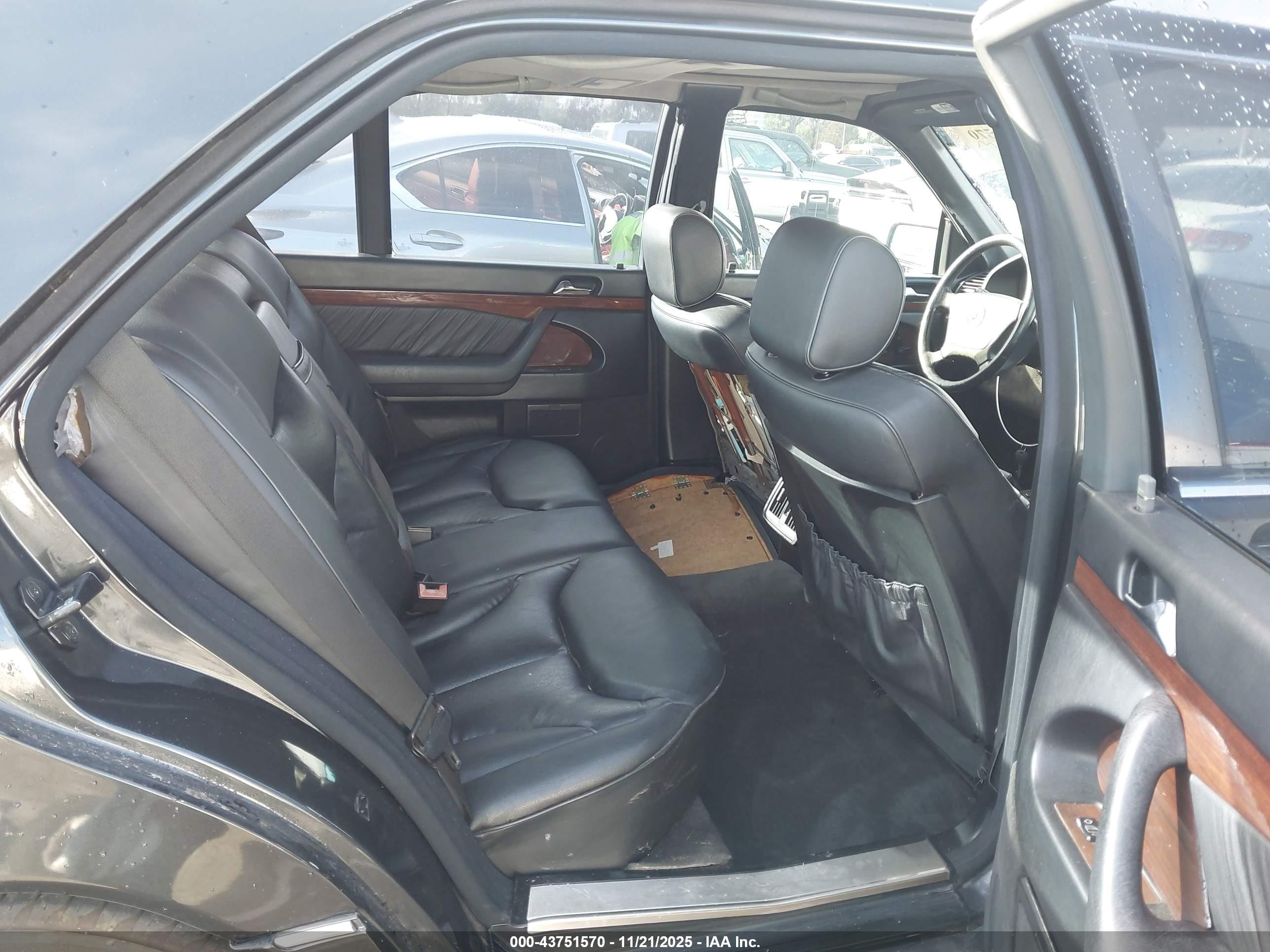1995 Mercedes-benz S 420 Черный vin: WDBGA43E0SA201905